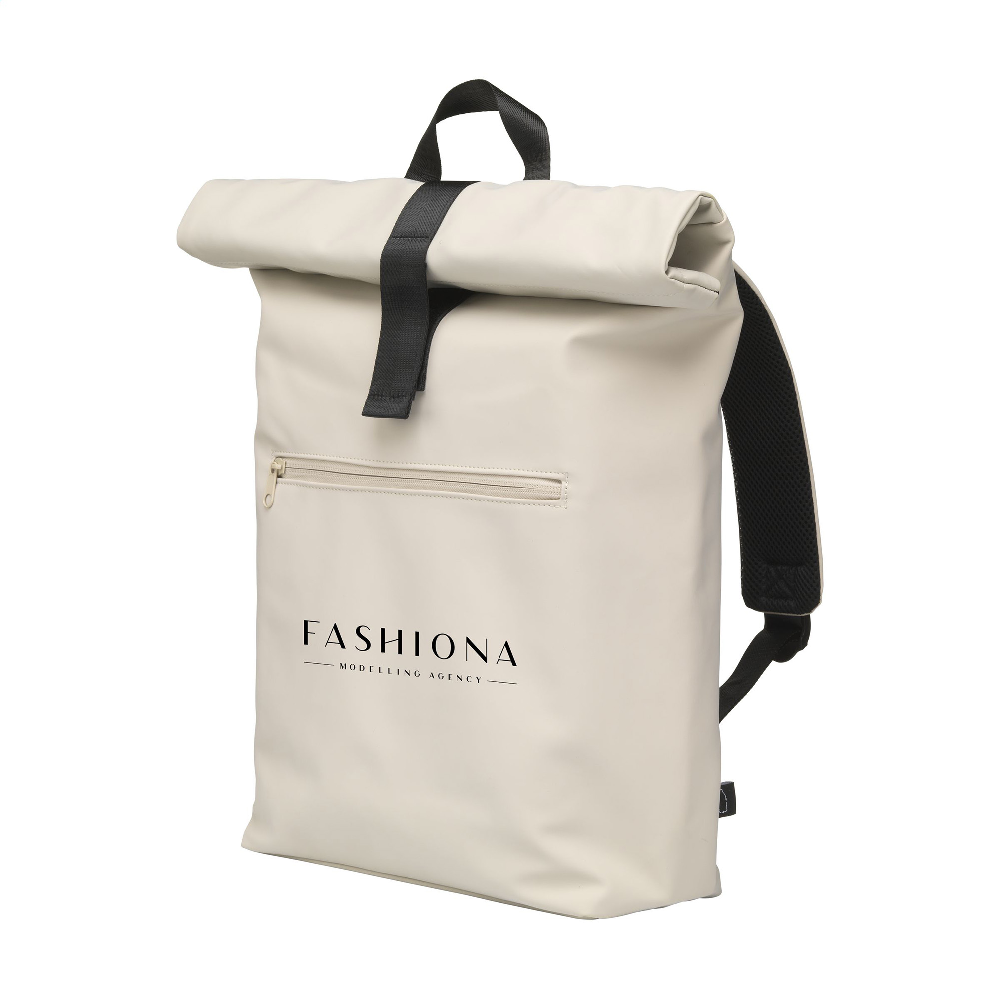 Zaino - PU riciclato & RPET | Tasca con zip extra | 15,6"