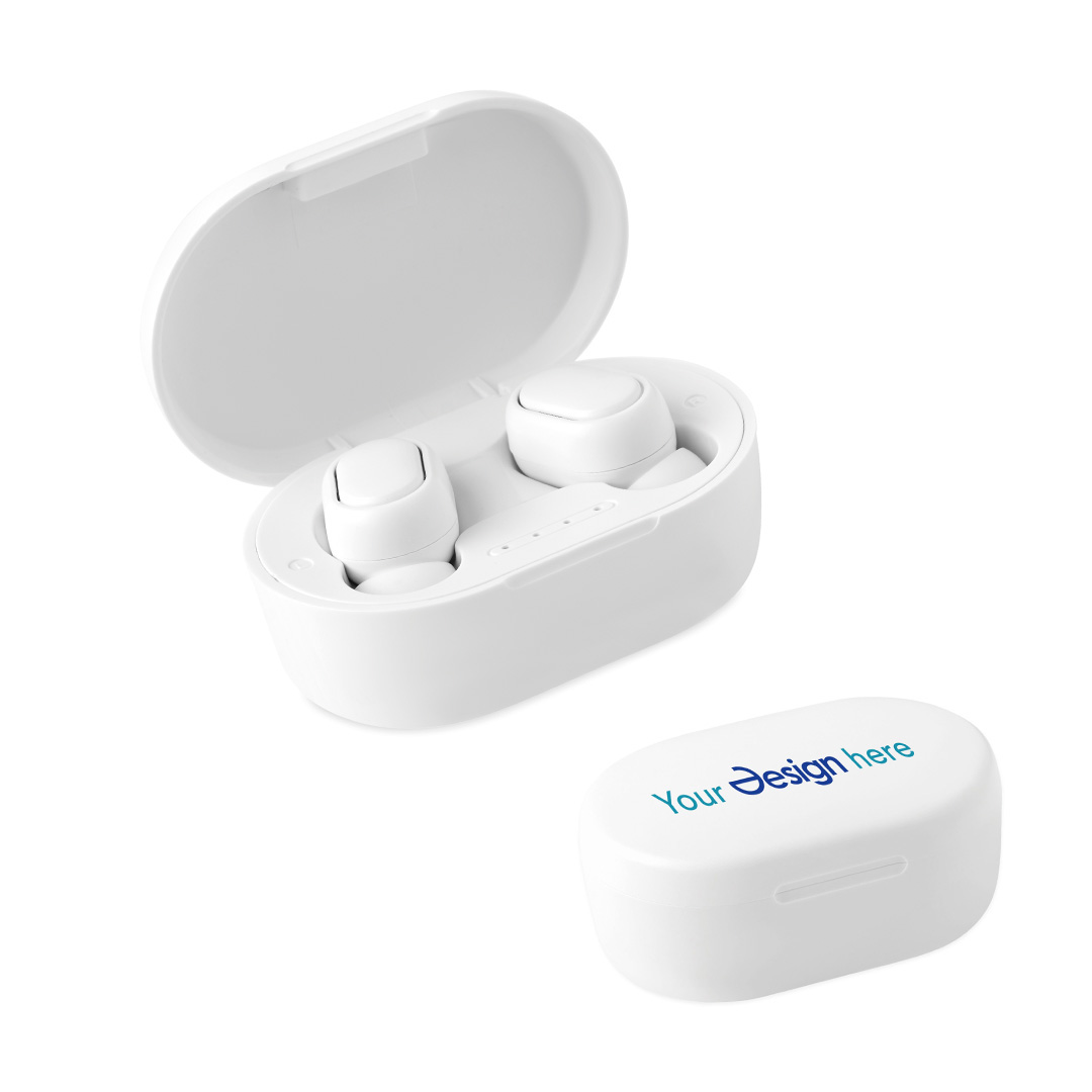 Stampi per auricolari - Wireless | ABS riciclato | batteria ricaricabile