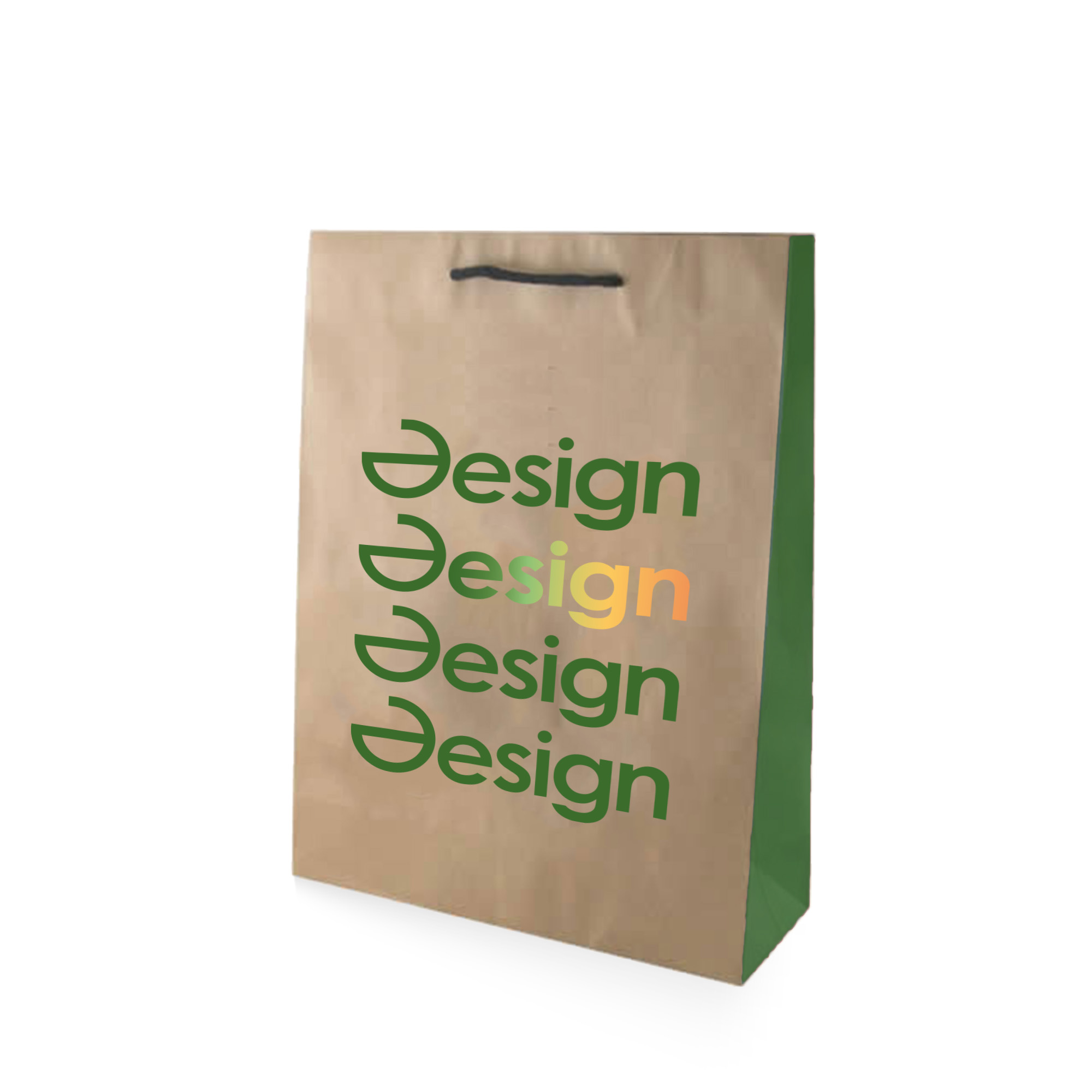 Borsa in carta ecologica - A3 | 170 g/m² | Riciclato | Stampa all-over