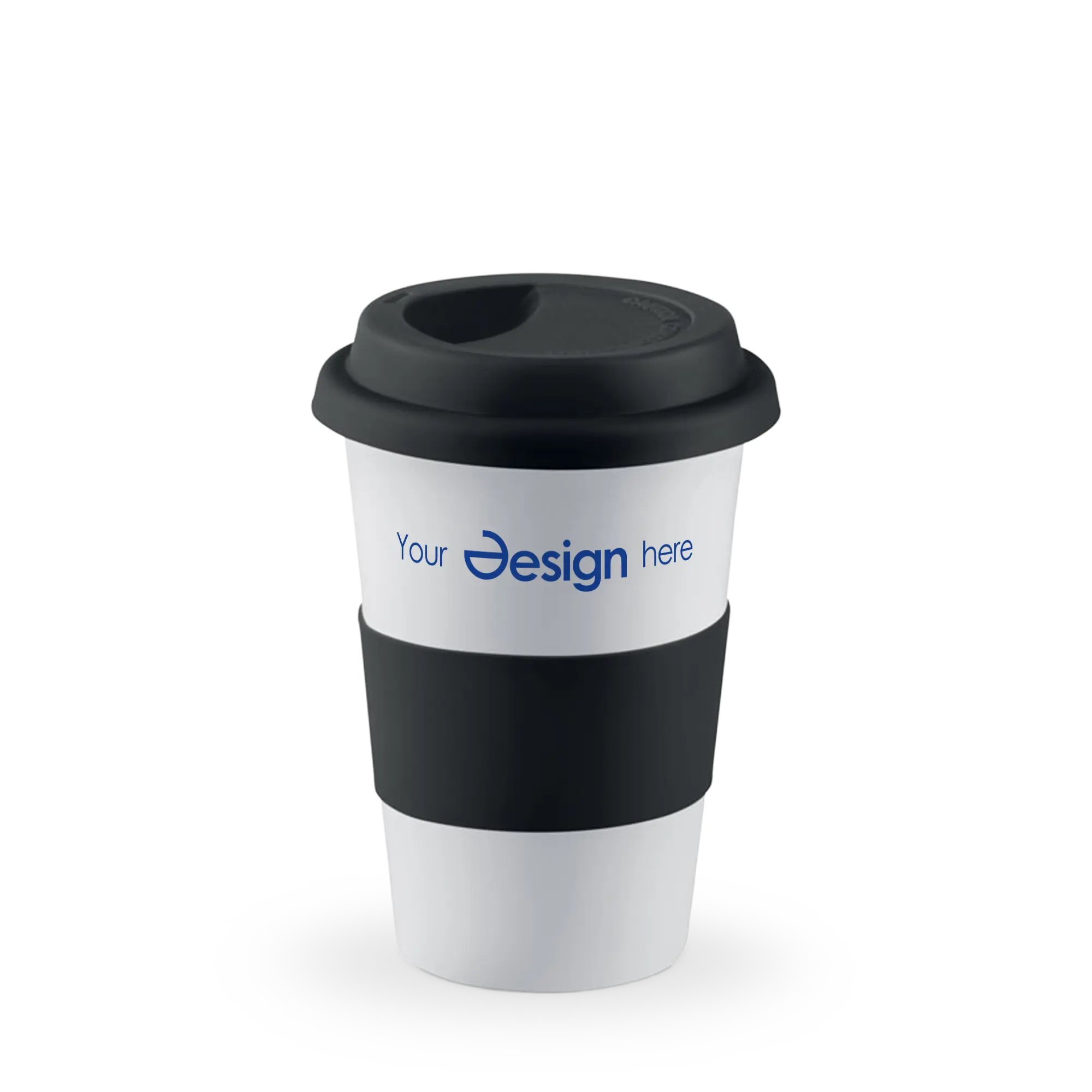 Tazza da caffè da asporto - 350 ml | Ceramica | Stampa fino a 4 colori