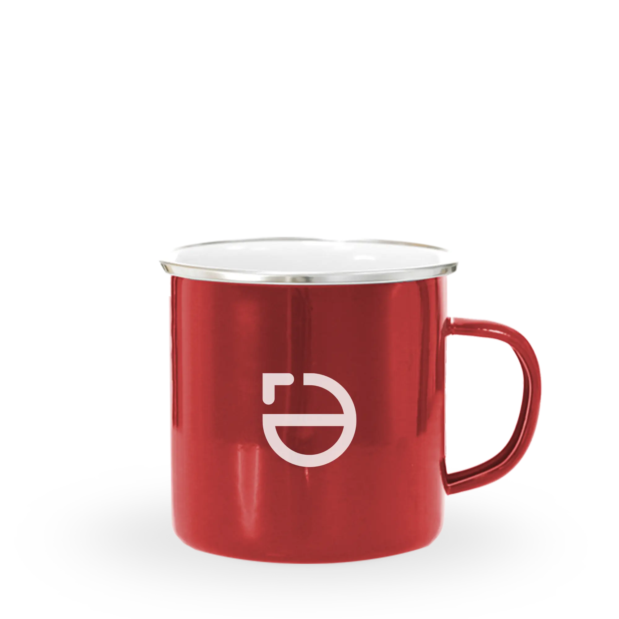Tazza smaltata - 380 ml | Colorato | 1 Stampa a colori