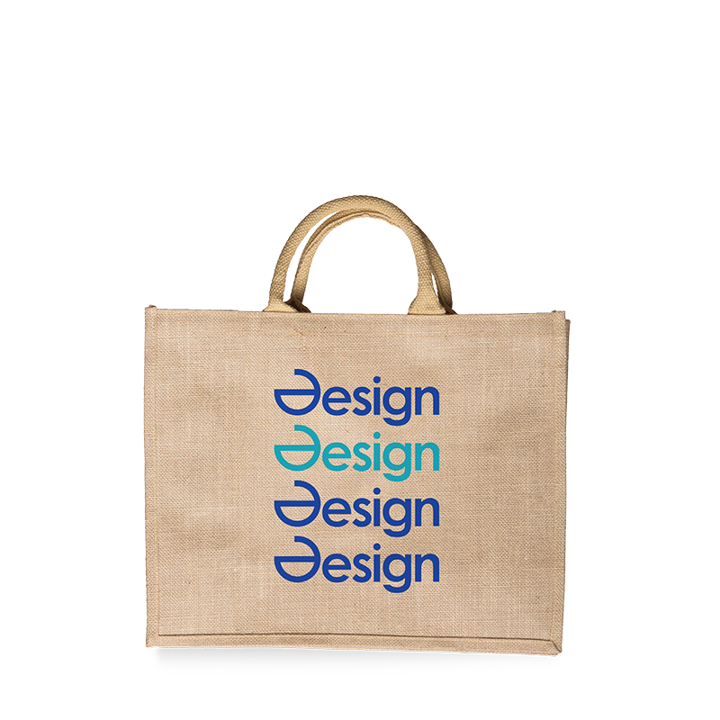 Shopper in iuta | 240 g/m² | 43x35x18cm | Stampa fino a 4 colori