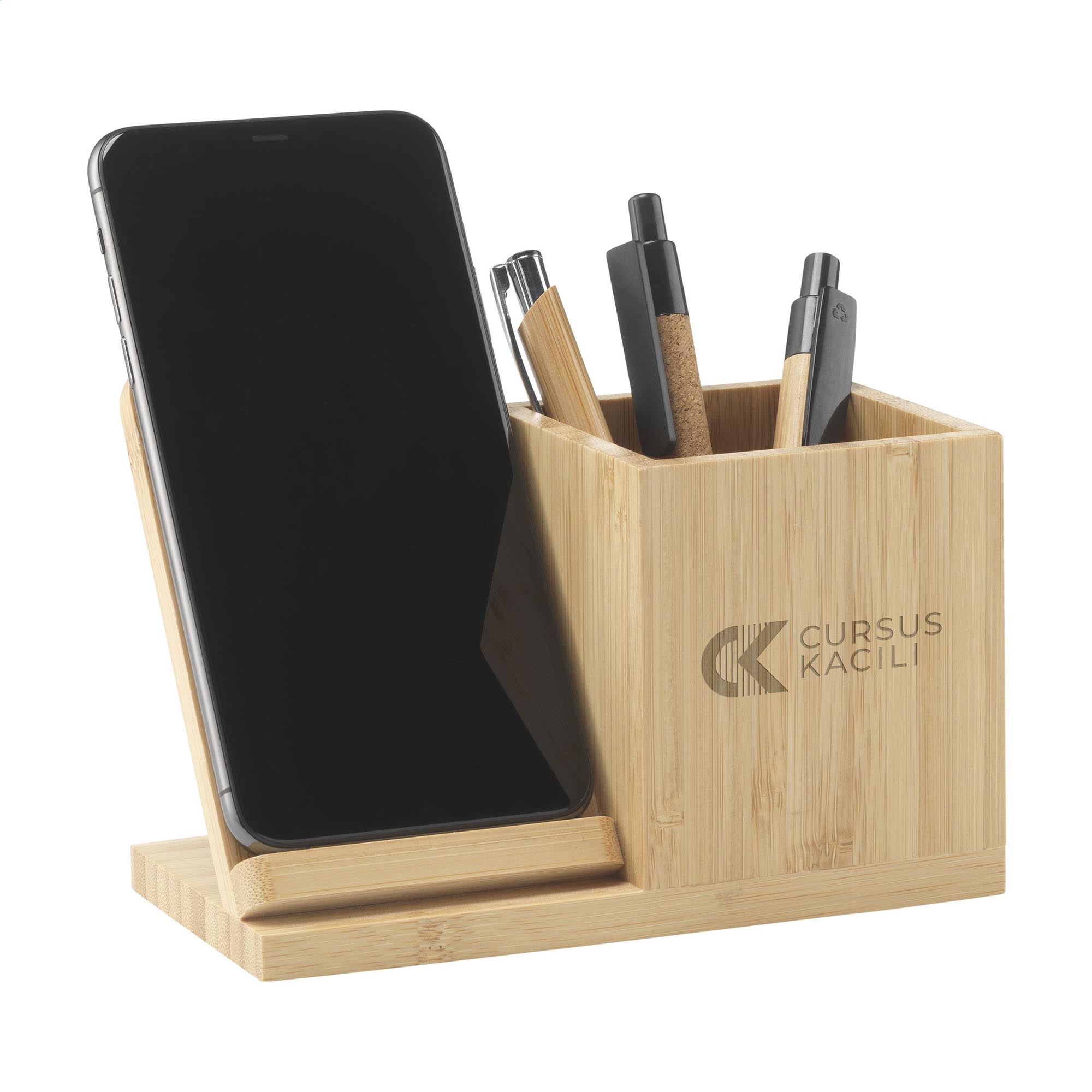 Caricabatterie Henny - Senza fili | Portapenne | 15 W | Incisione