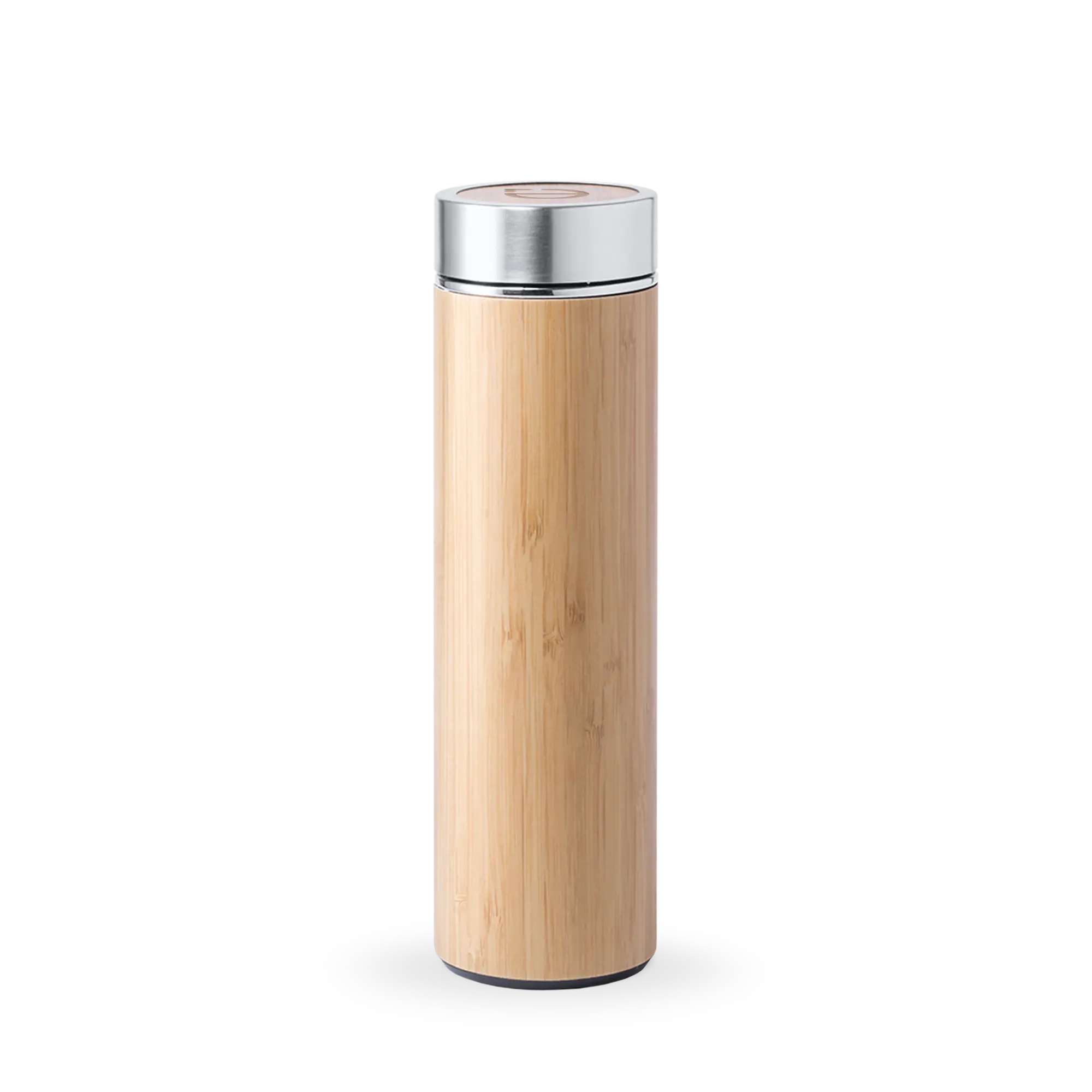 Borraccia - 500 ml | Bambù + acciaio inossidabile | Gravure sur le capuchon