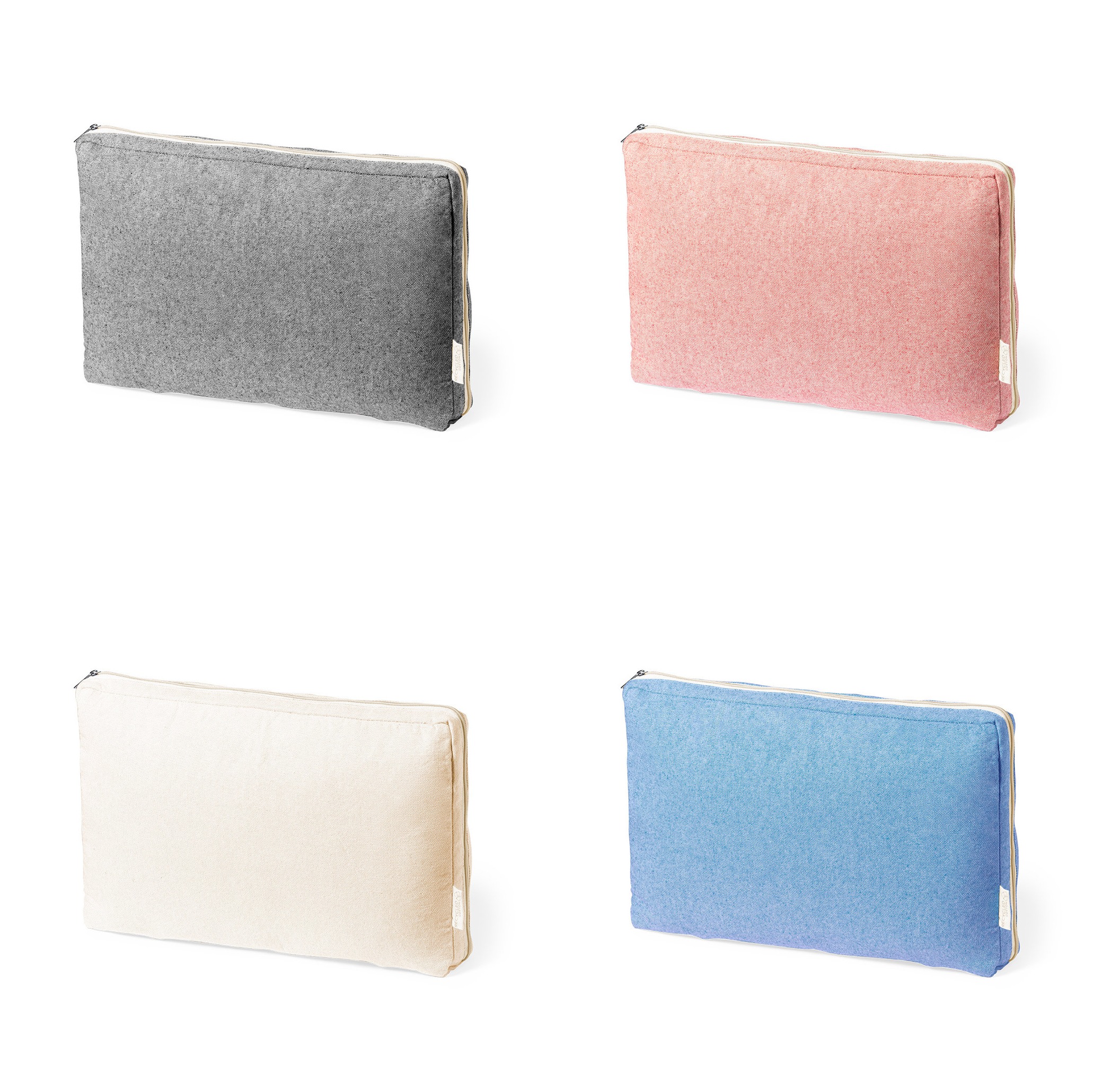 Borsa imbottita per laptop | 100% cotone riciclato | 15 pollici