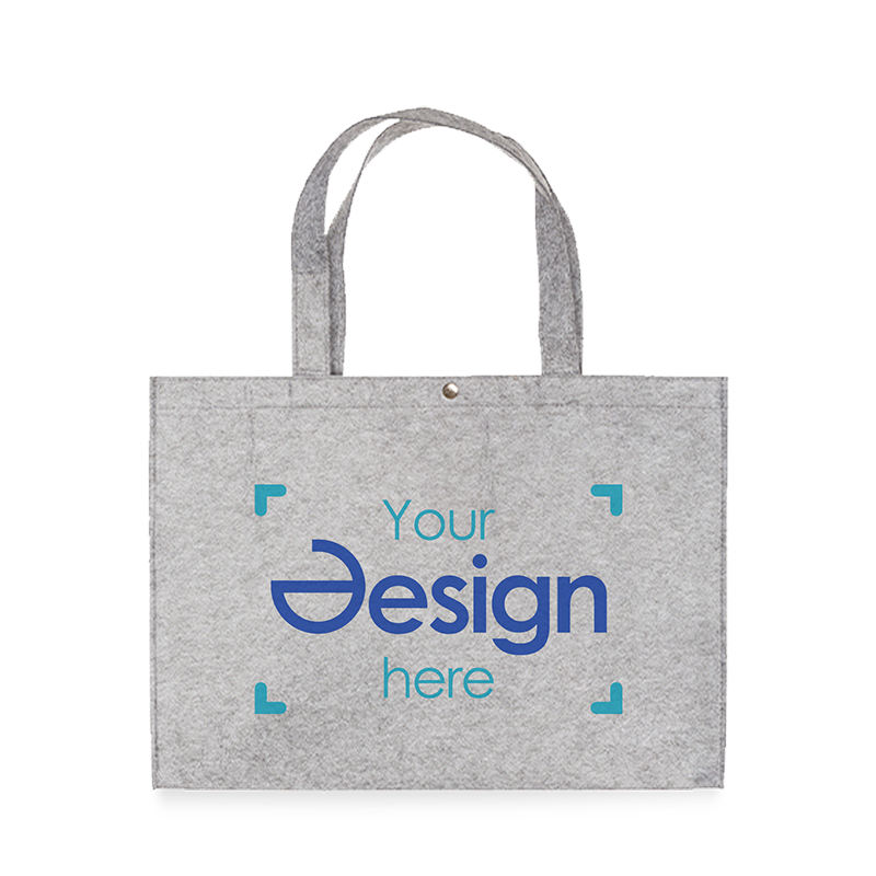 Shopper in feltro - RPET | 220 g/m² | 45x14x33 cm