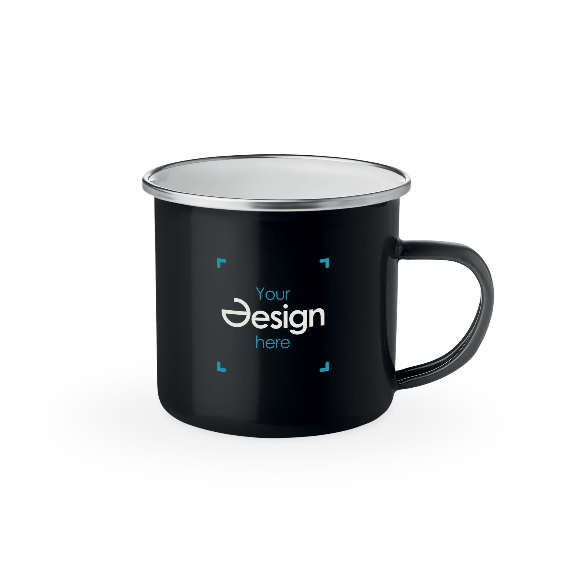 Tazza smaltata - 350 ml | Colorato | Stampa o incisione a 1-4 colori