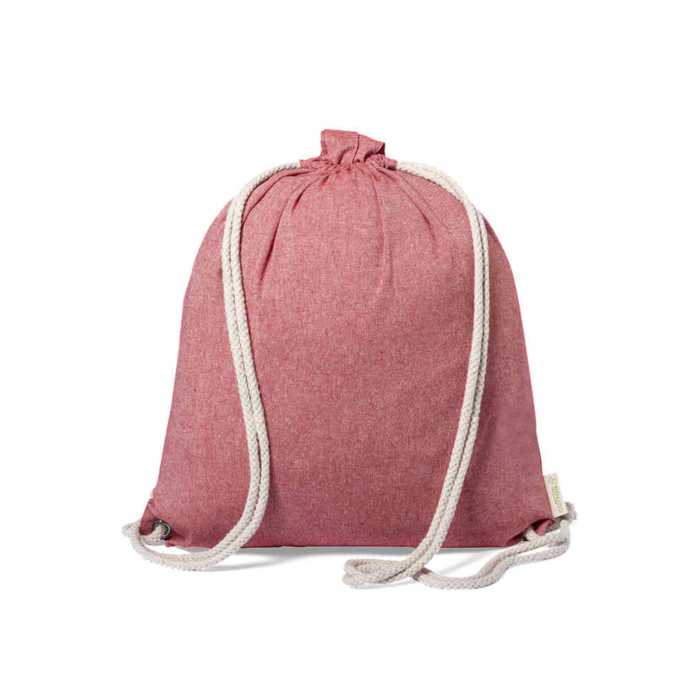 Zaino - Cotone riciclato | Coulisse | 140 gr/mq | | Stampa fino a 4 colori