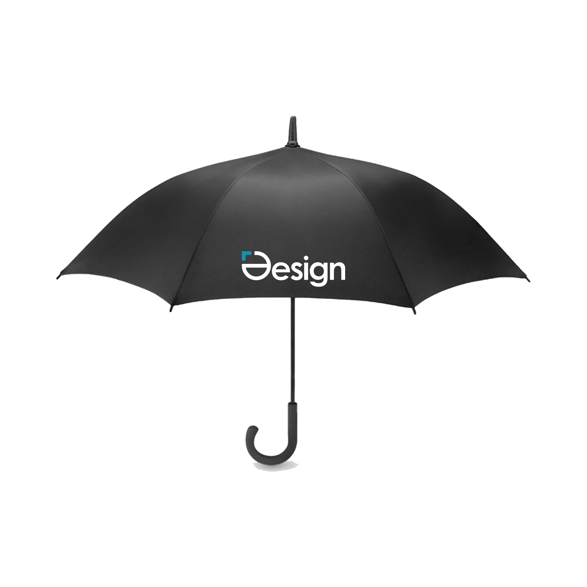 Ombrello automatico - Ø 102 cm | Metallo | Manico in plastica con gomma