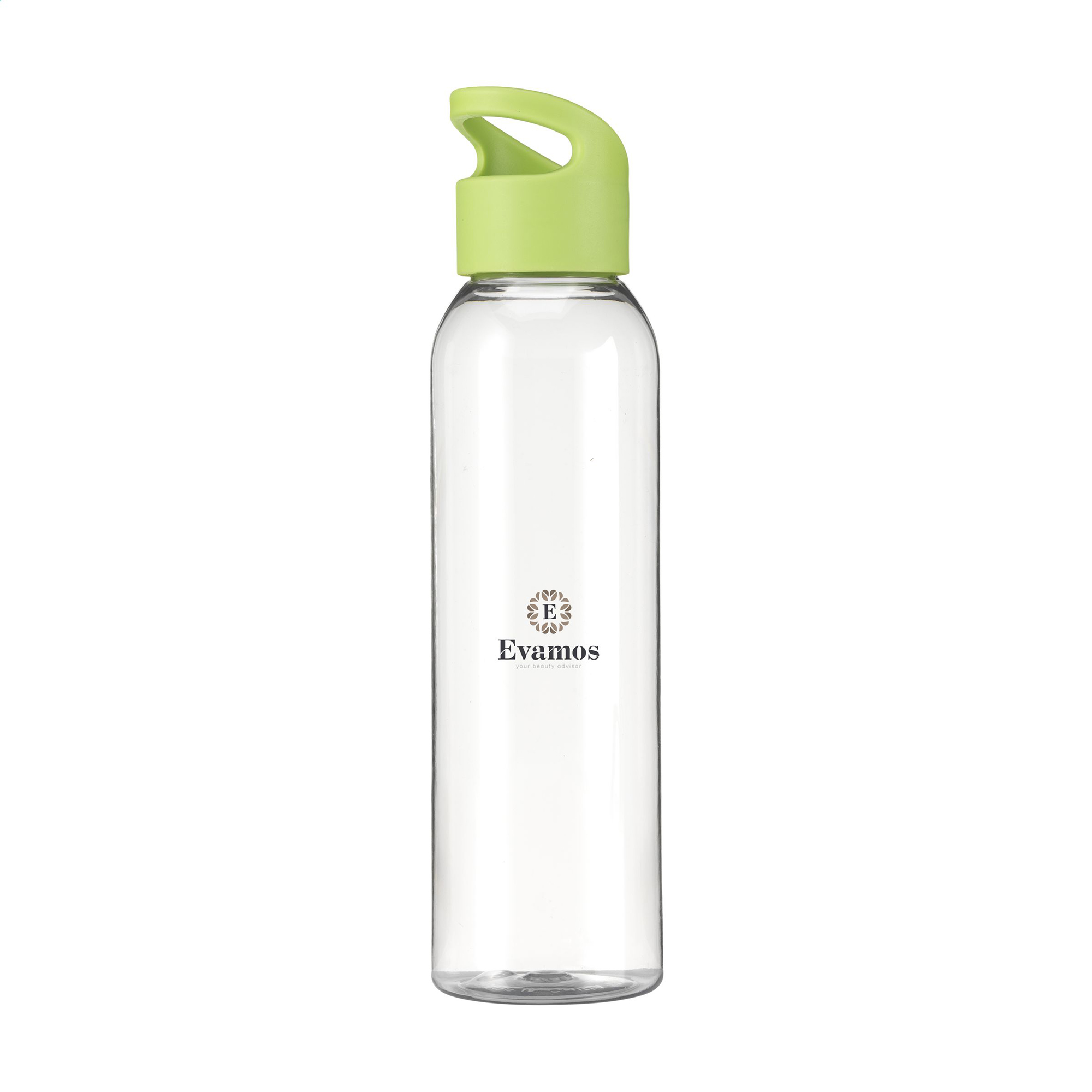 Borraccia in RPET – 650 ml | Design trasparente | Certificata GRS | Tappo a vite | A tenuta stagna