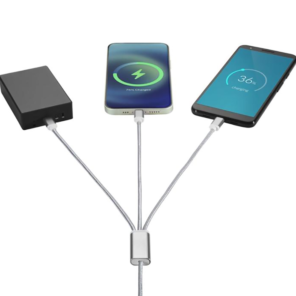 Cavo di ricarica - Alluminio | 5 in 1 | Type C, USB A