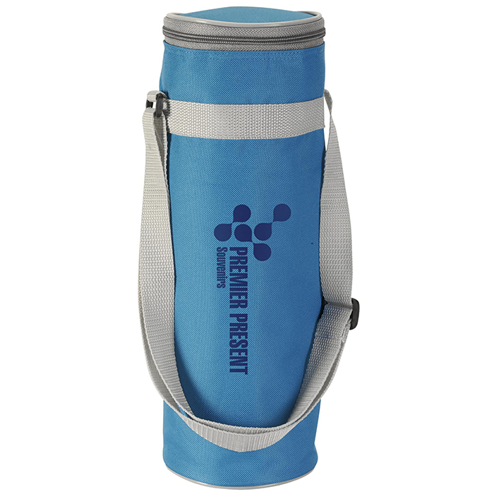 Borsa termica - Poliestere | Per bottiglie da 1,5 L | Tracolla | Stampa 1 colore