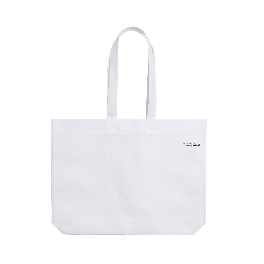 Shopper in TNT - Riciclato | 80 gr/mq | Sdraiato