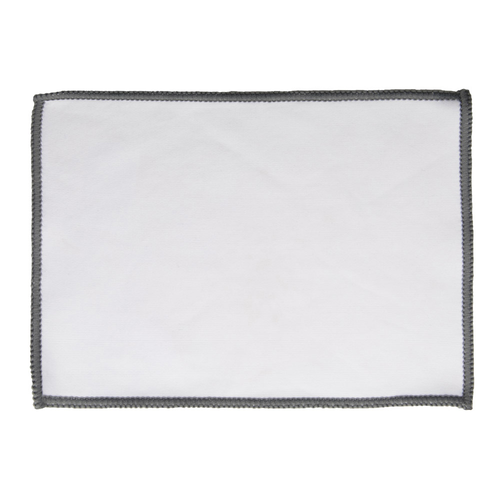 Panno per la pulizia degli occhiali | Microfibra 13 x 18 cm | Quadricromia | Fronte