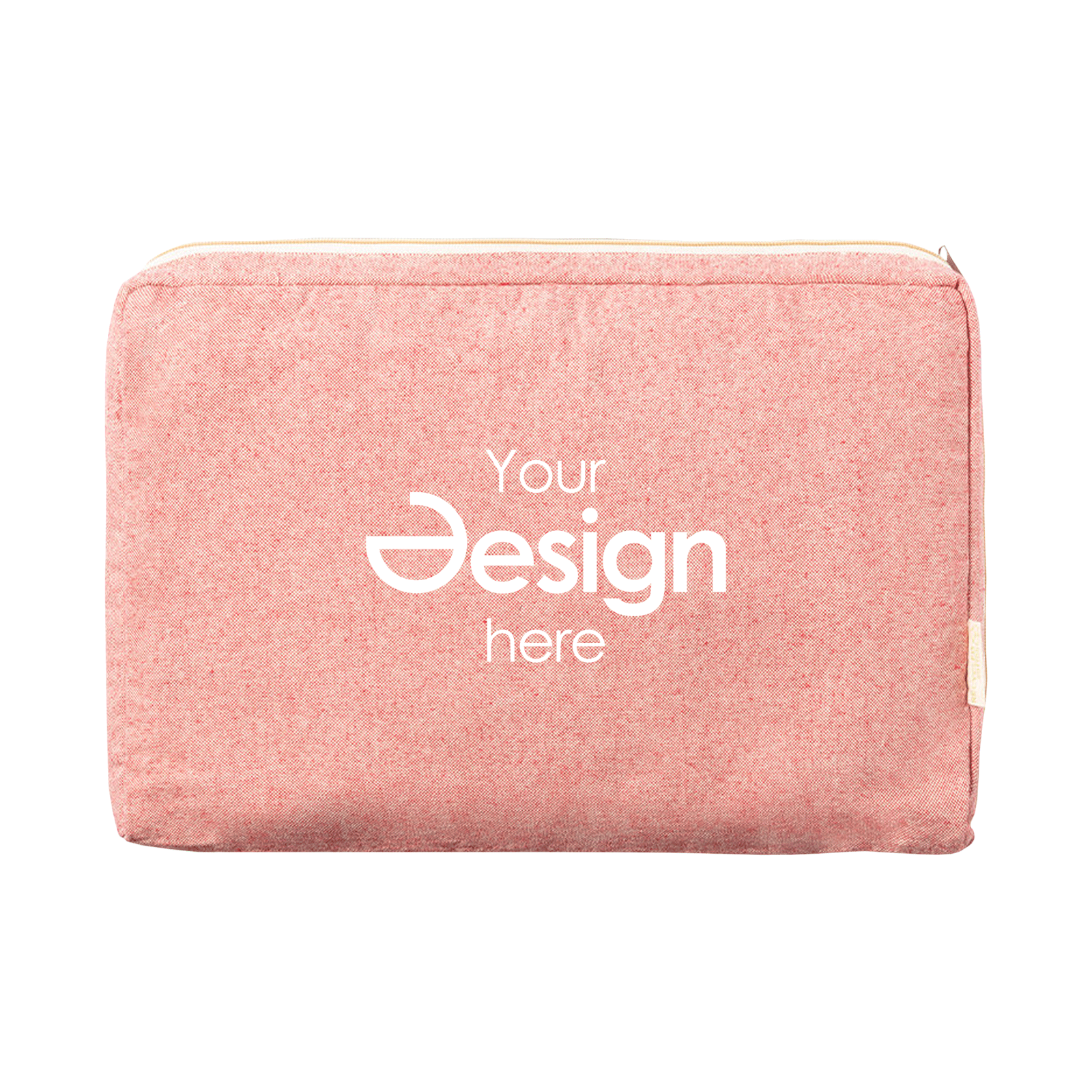 Borsa imbottita per laptop | 100% cotone riciclato | 15 pollici