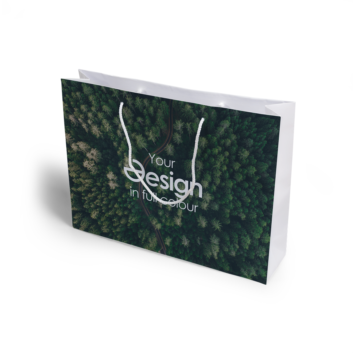 Shopper lucida - A4 | Stampa all-over | Certificato PEFC