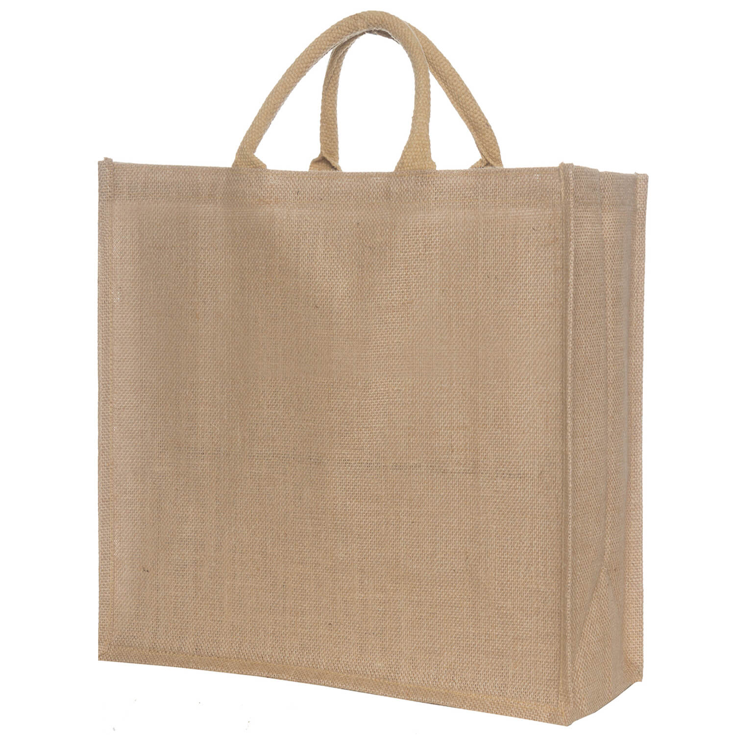 Shopper in iuta | 340 g/m² | 50x45x18cm | Stampa fino a 4 colori