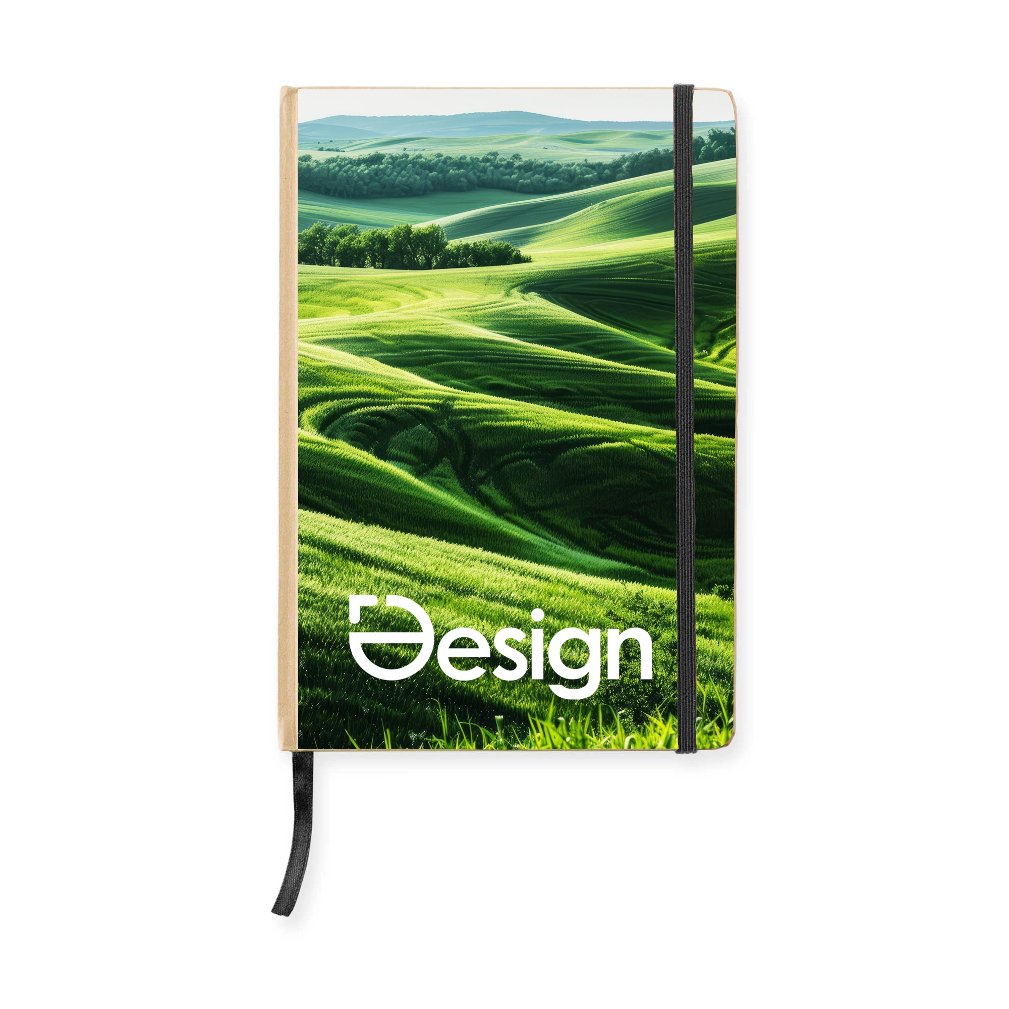 Quaderno Giada - A5 | 80 fogli | Governato | Copertina rigida riciclata