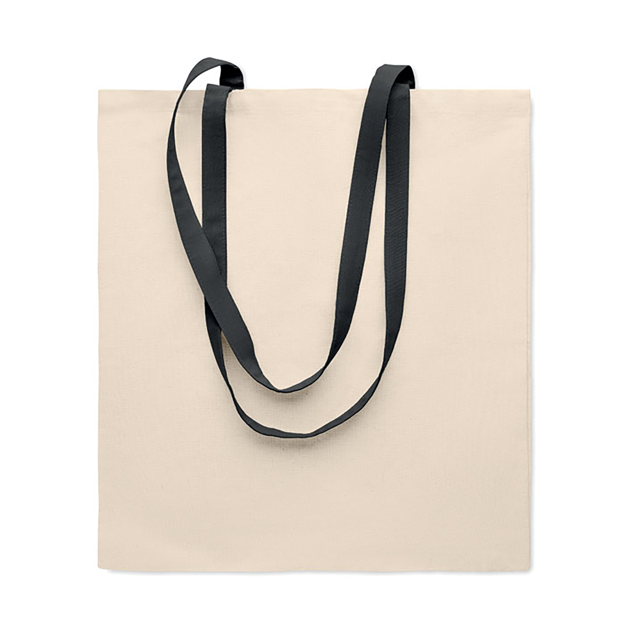 Borsa in cotone | 140 gr/mq | Maniglie colorate | Stampa da 1 a 4 colori