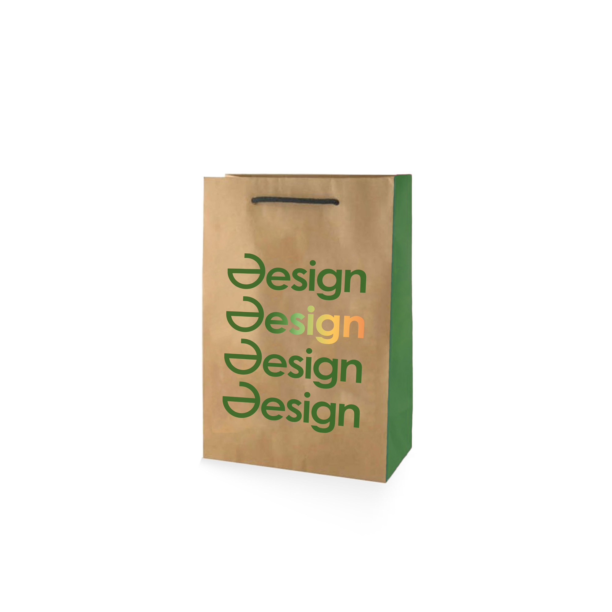 Borsa in carta ecologica - A5 | 170 g/m² | Carta riciclata | Stampa all-over