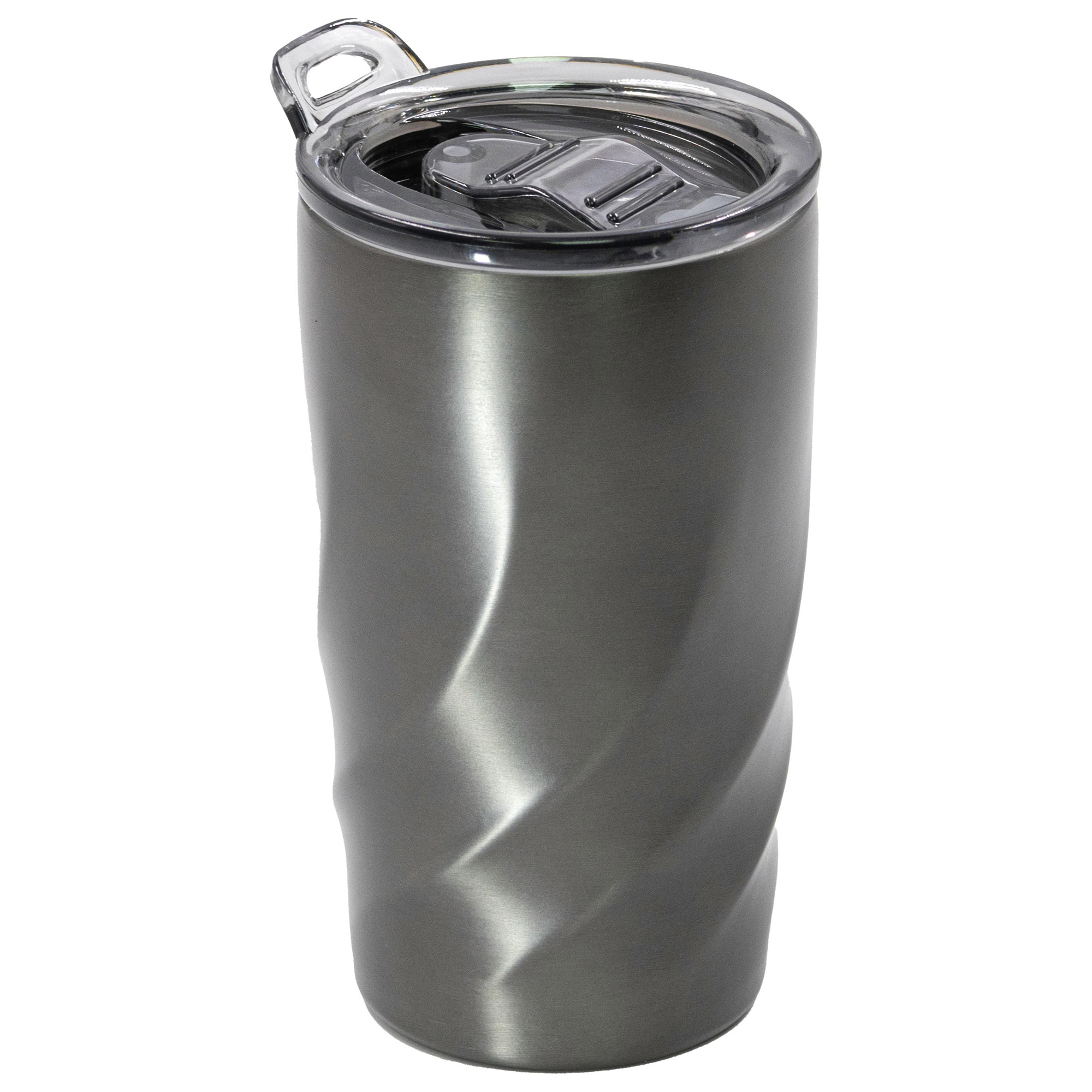 Tazza da viaggio Vortex – 400 ml | Isolamento Coppertech | Coperchio a tenuta stagna | Realizzata in acciaio inox