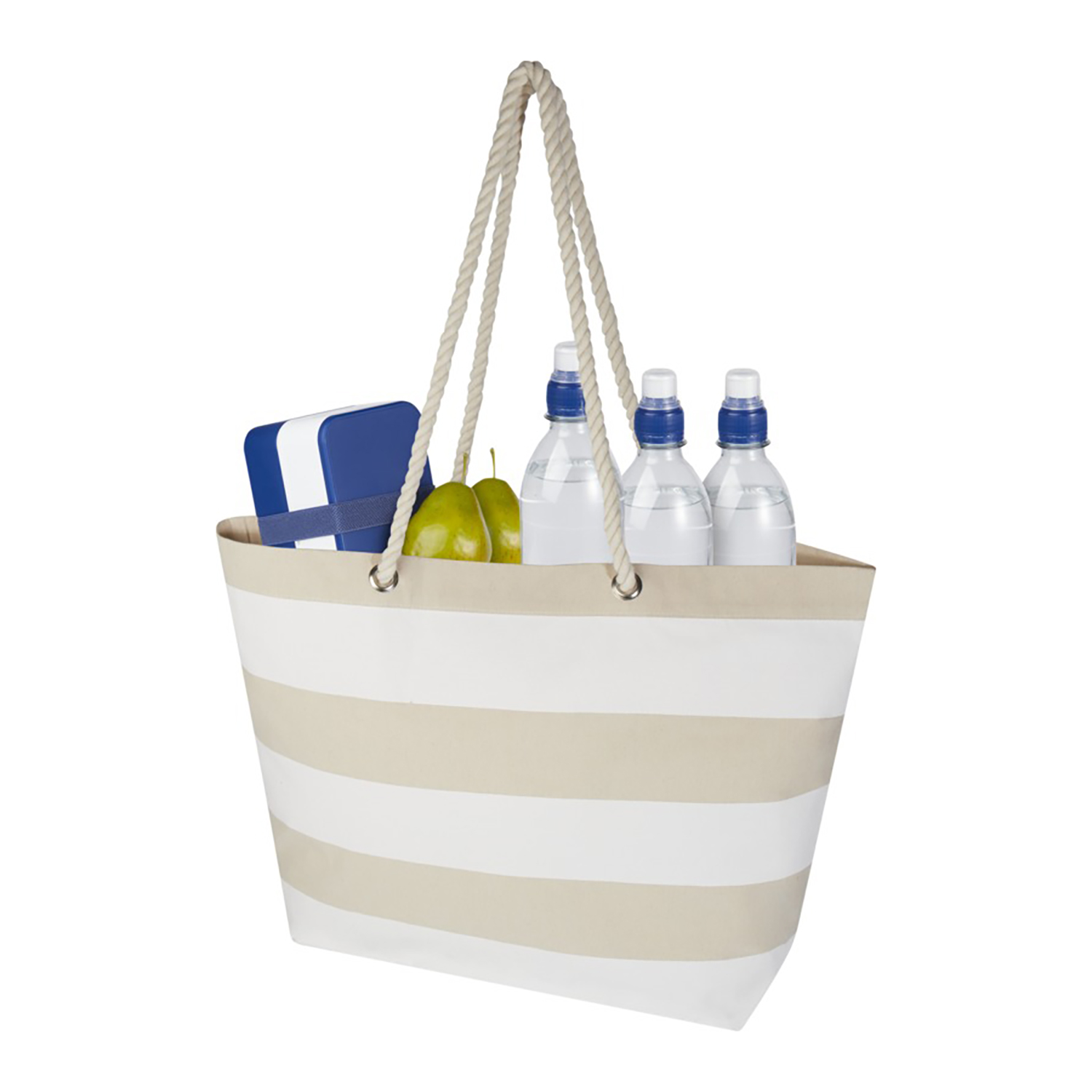 Borsa in Cotone - Riciclata | 270 g/m² | Borsa da Spiaggia | Cotone Riciclato | 18L