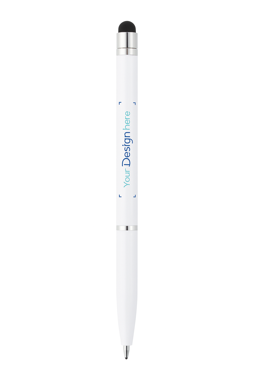 Penna a sfera rotativa luglio | Alluminio | Colorato | Inchiostro blu