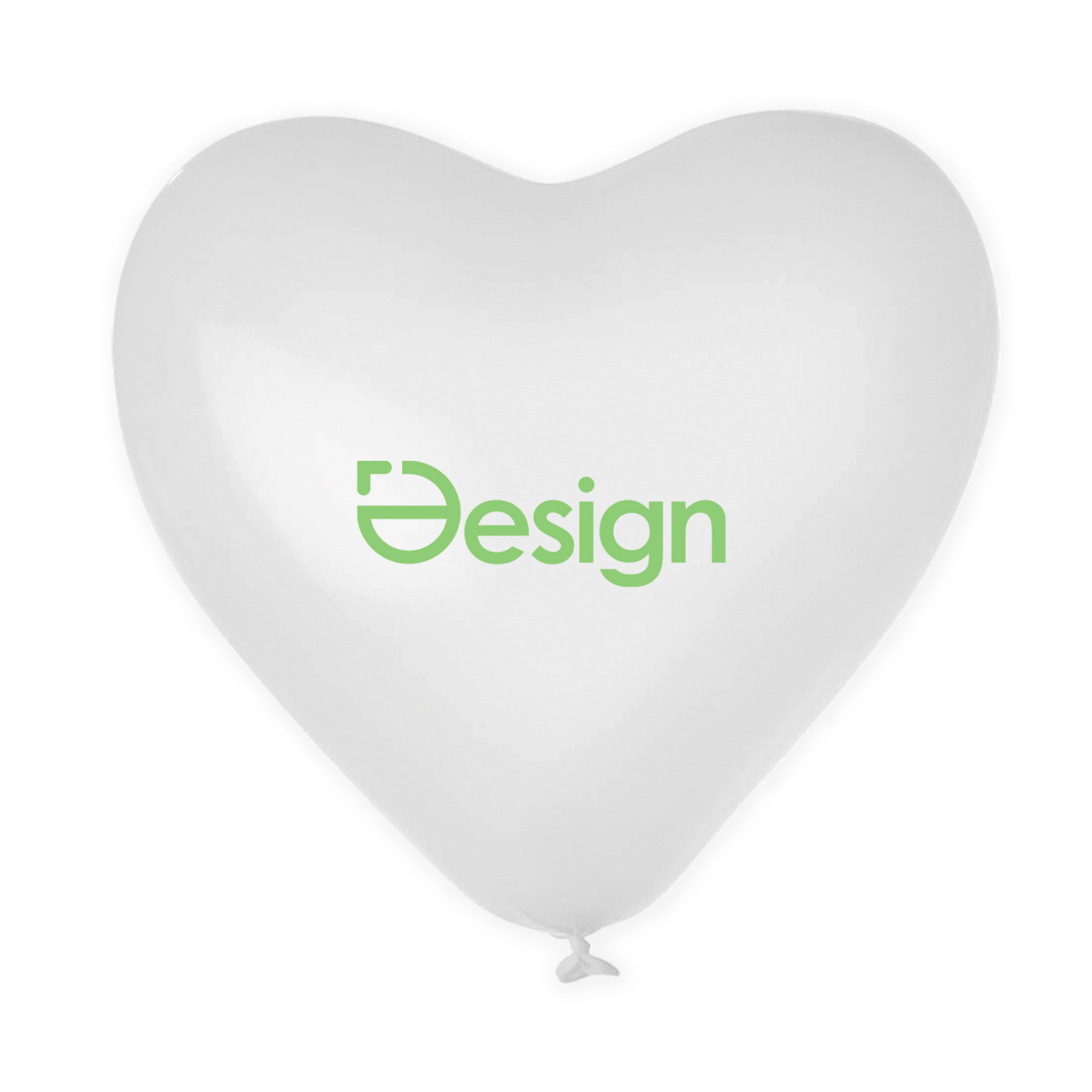 Palloncino - Ø 33 cm | Stampato su un lato | A forma di cuore