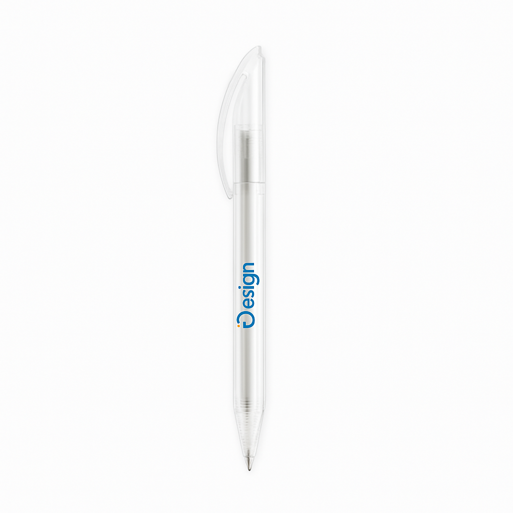 Penna a sfera Prodir DS3 - Lucida | Plastica | Colorato | Trasparente opaco