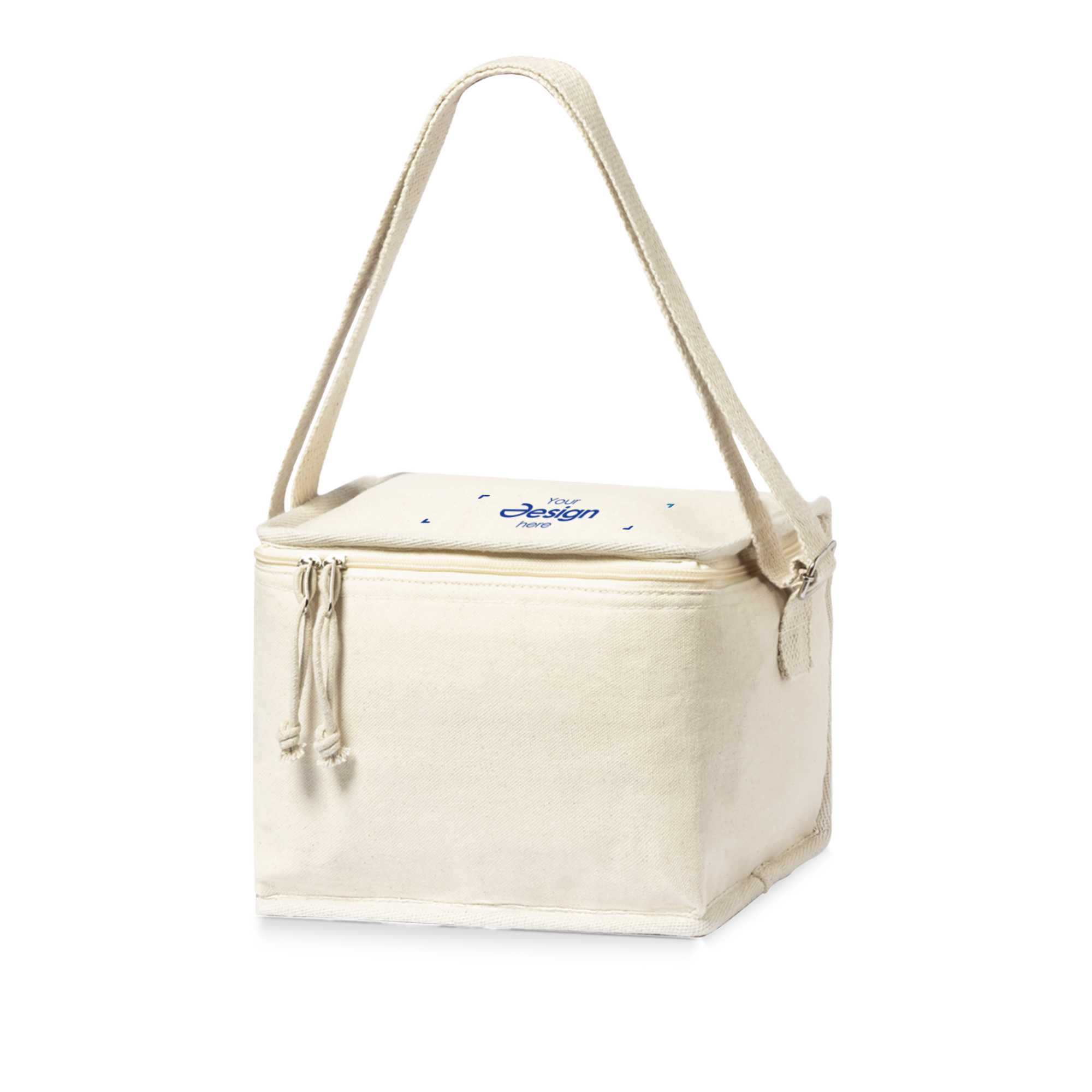 Borsa termica - Cotone | Strato isotermico in alluminio | Stampa 1 colore