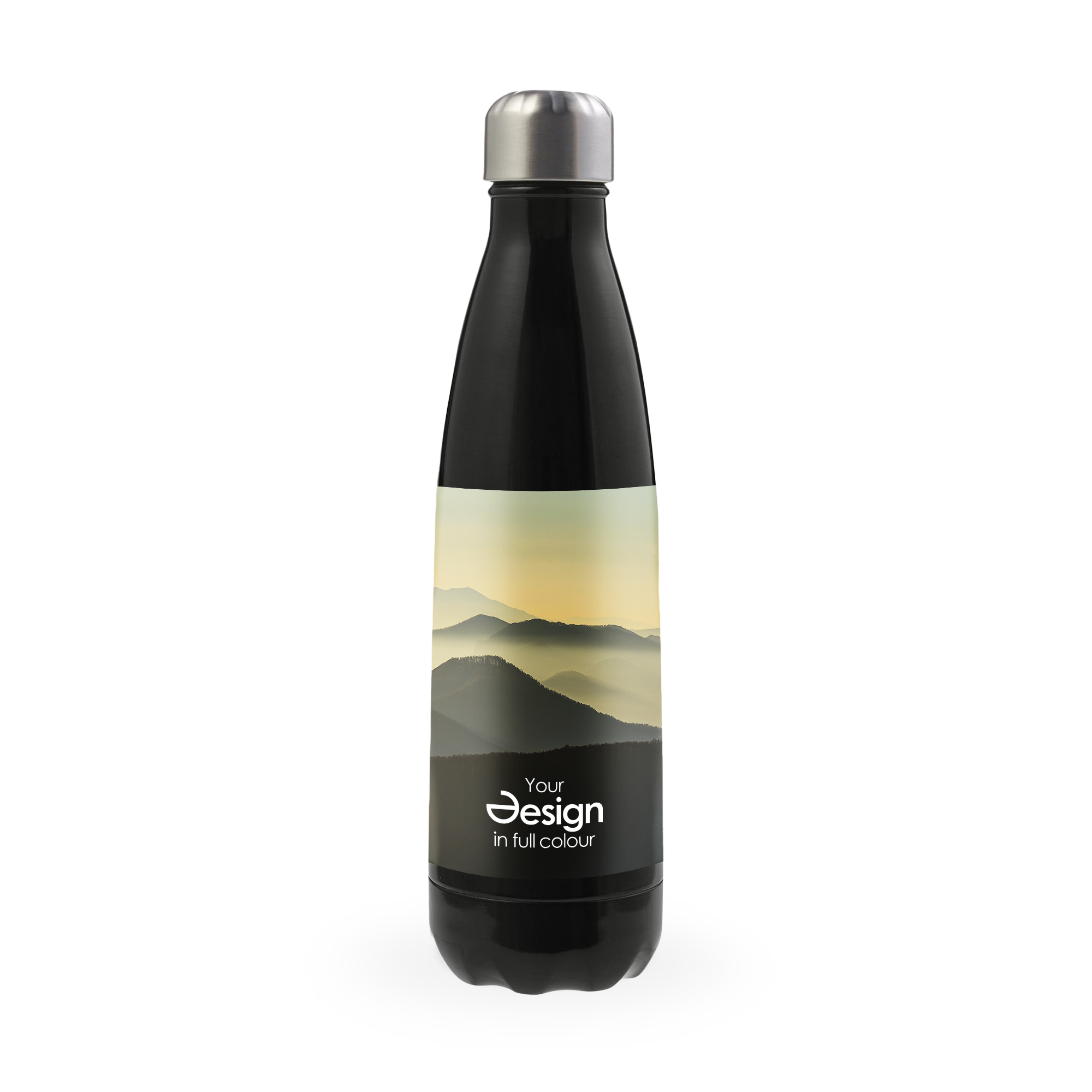 Bottiglia termica - 500 ml | A doppia parete | Acciaio inossidabile