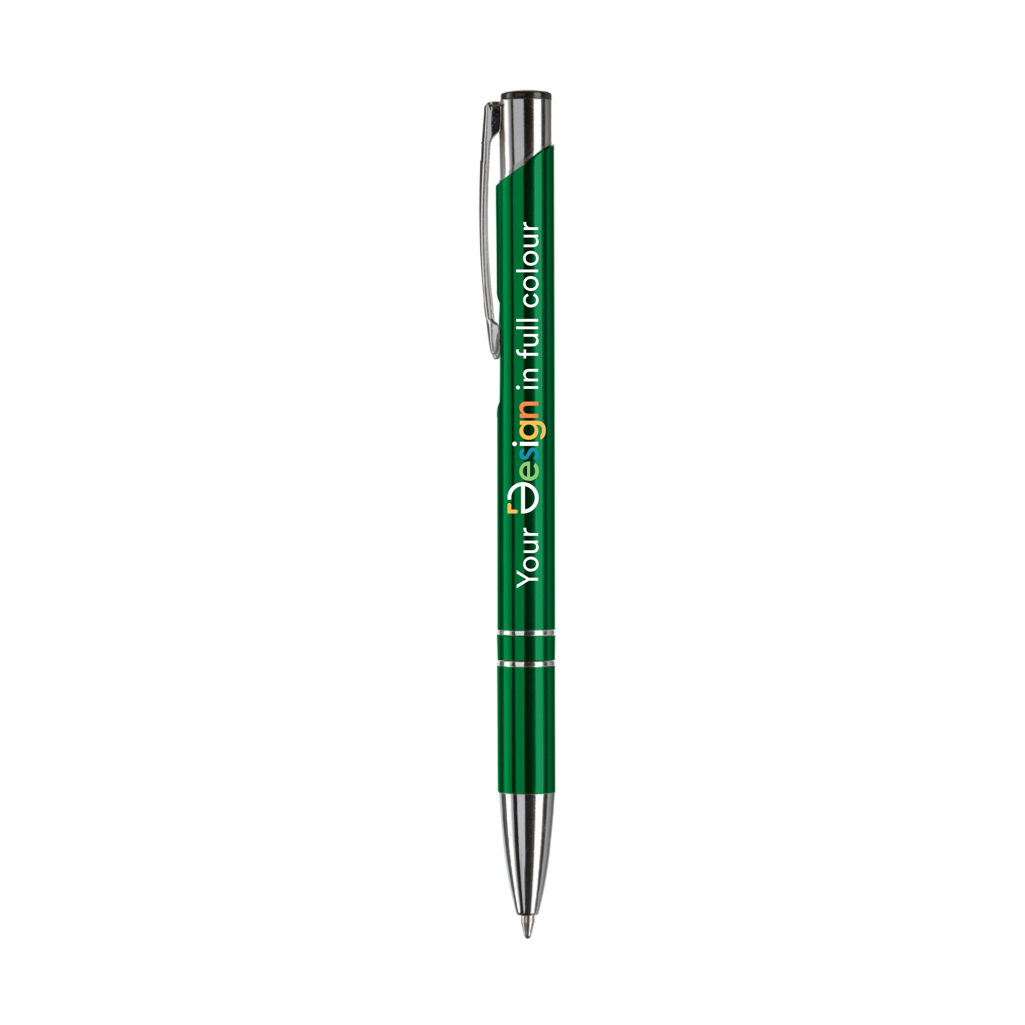 Penna a sfera - Metallo | Alluminio | Incisione & Quadricromia
