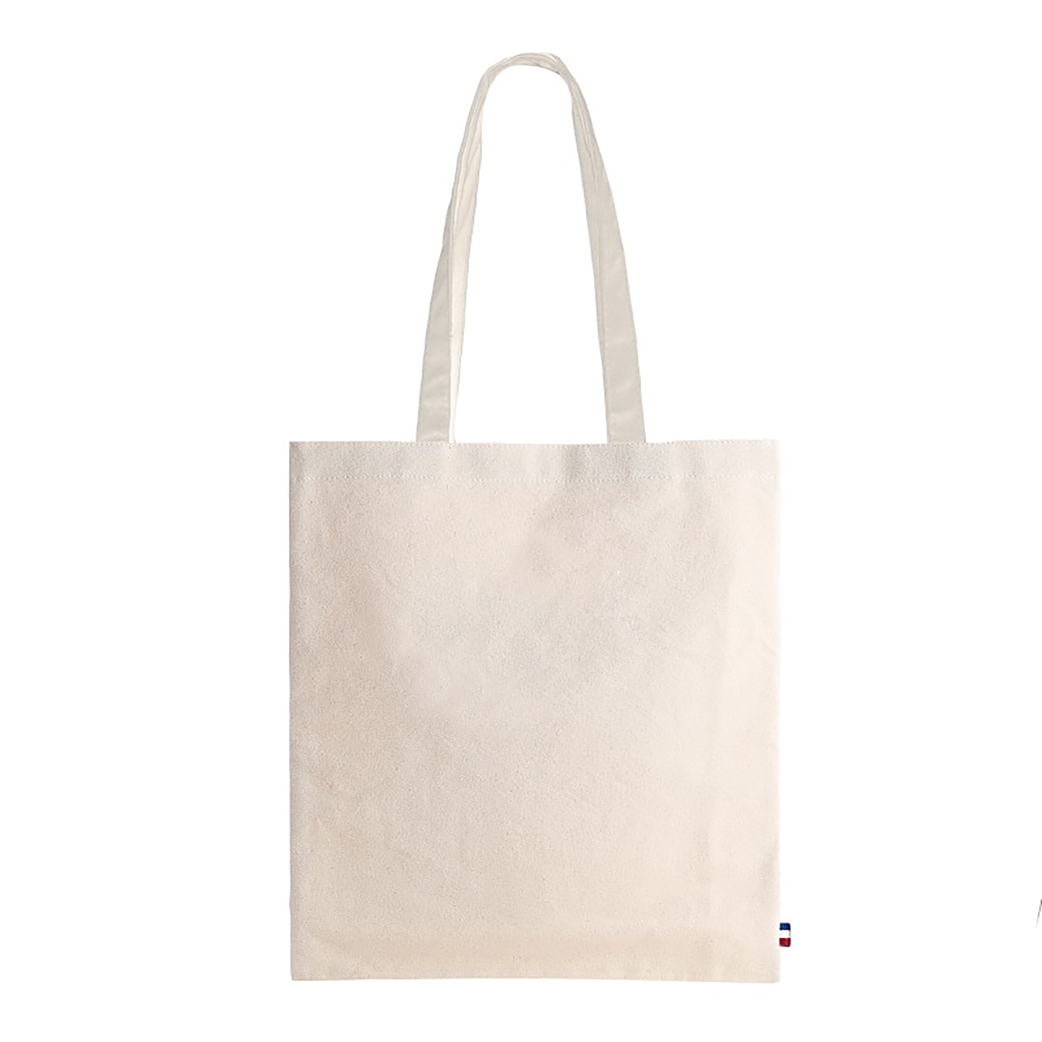 Borsa in cotone Goodjour – 150 gr/m2 |  Prodotta in Francia | Cotone riciclato GRS | Manici lunghi