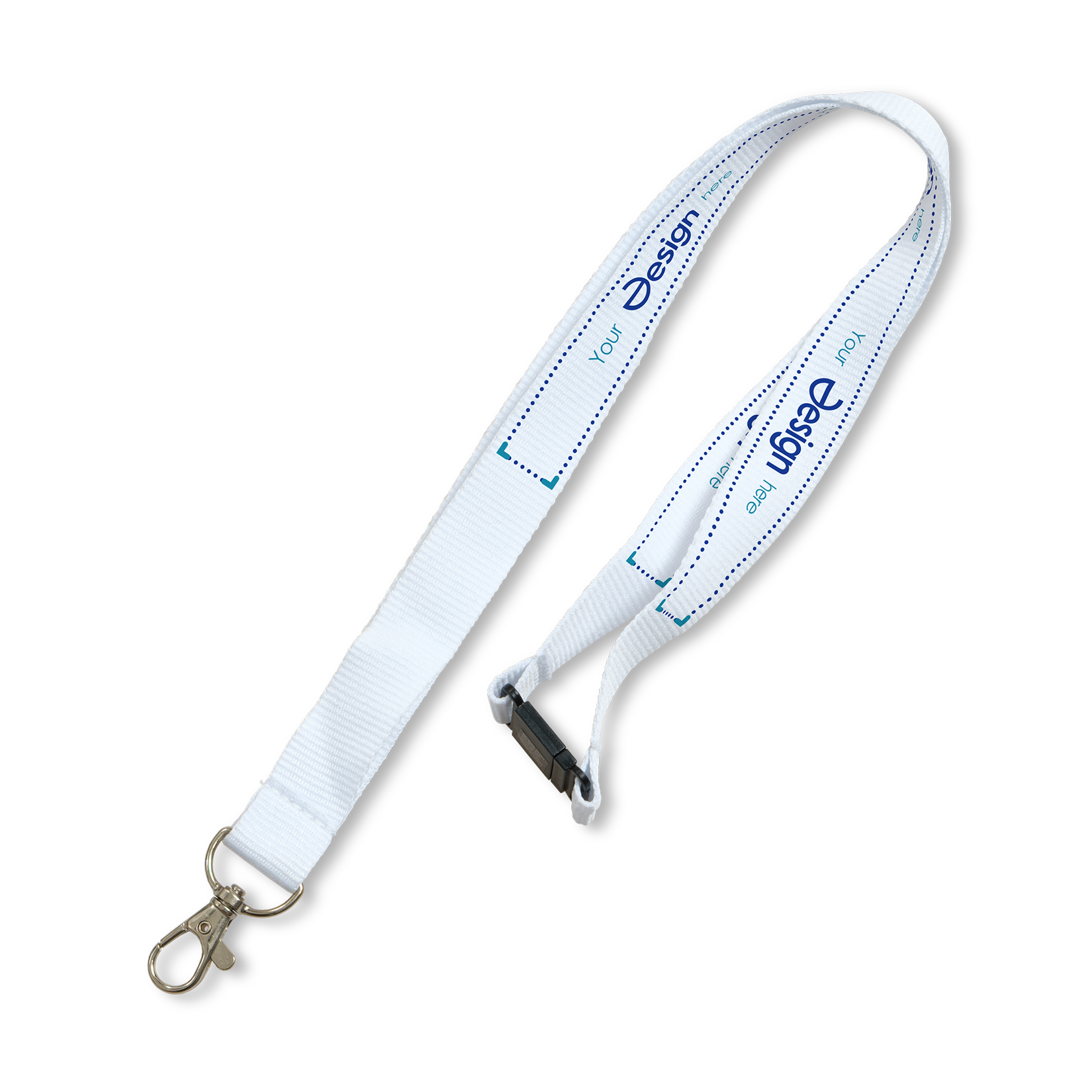 Cordini - 20 mm | Colori vari | Moschettone & chiusura di sicurezza