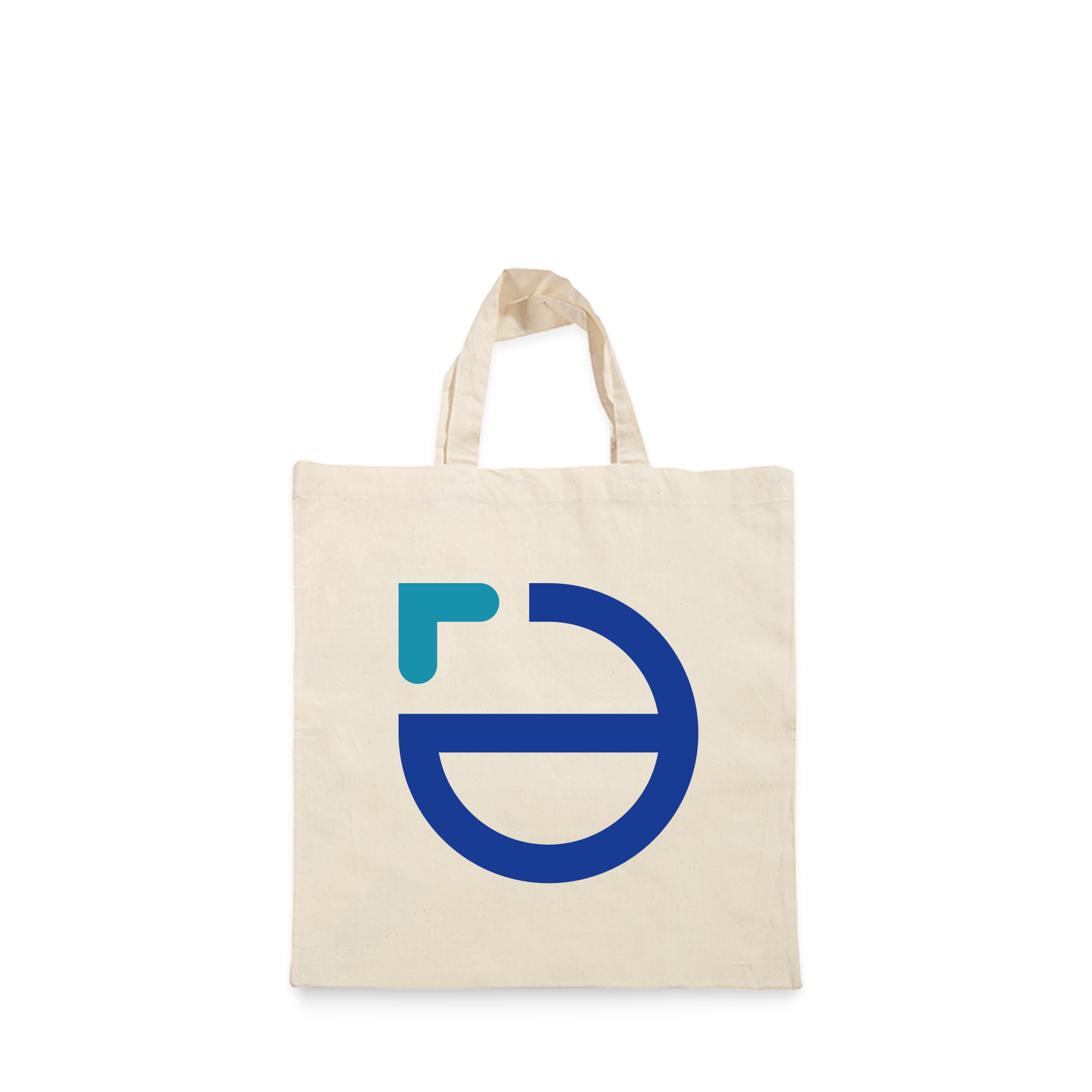 Borsa in cotone | Manici corti | 140 gr/mq | Stampa fino a 4 colori