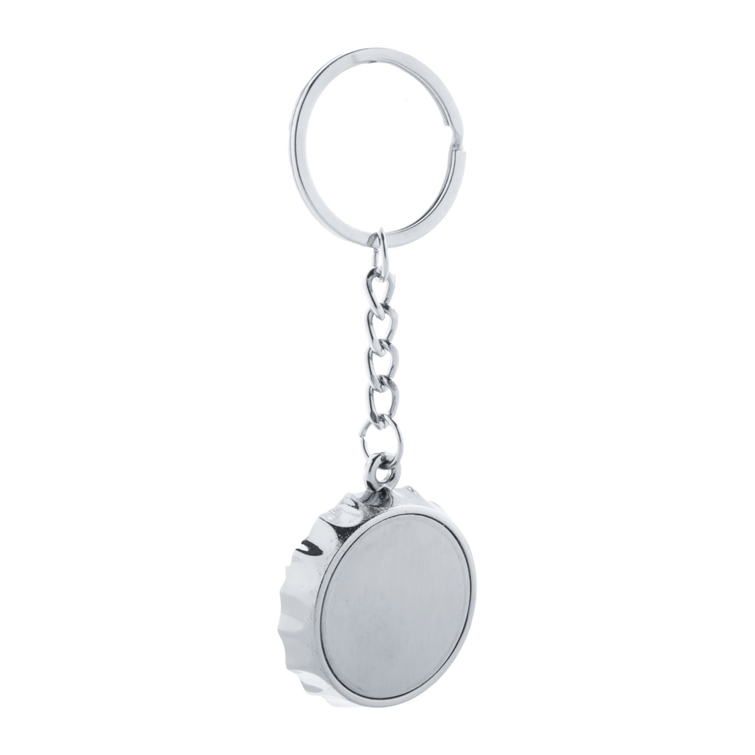 Portachiavi tappo – Apribottiglie in metallo | Design originale | Compatto e resistente
