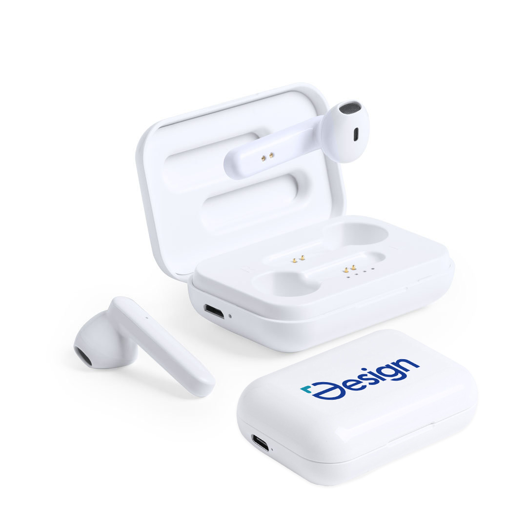Auricolari - Wireless | Include stazione di ricarica | Funzione vivavoce | Fino a 4 colori