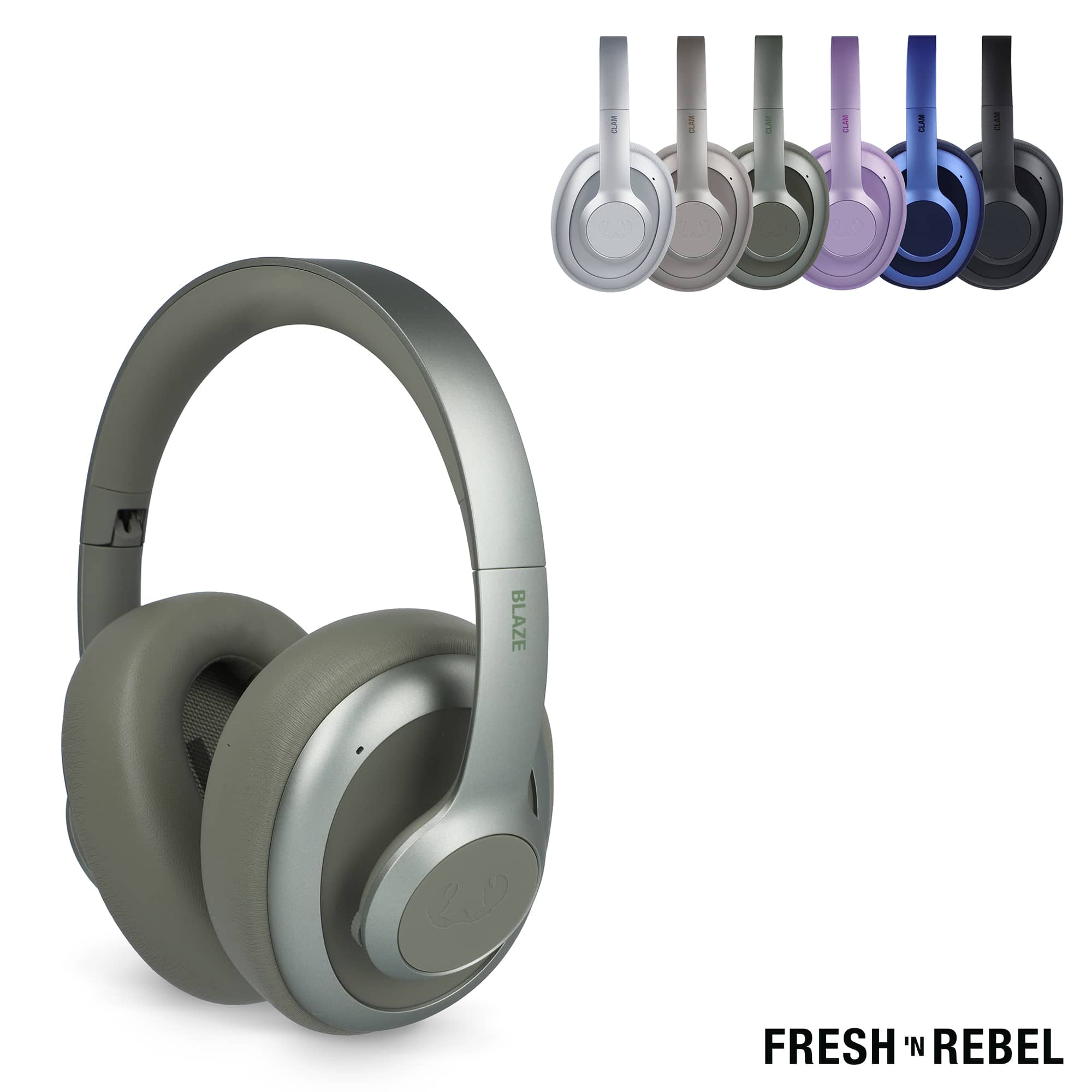 Fresh 'n Rebel Clam Blaze – Cancellazione Rumore | Senza Fili | 50 Ore di Batteria