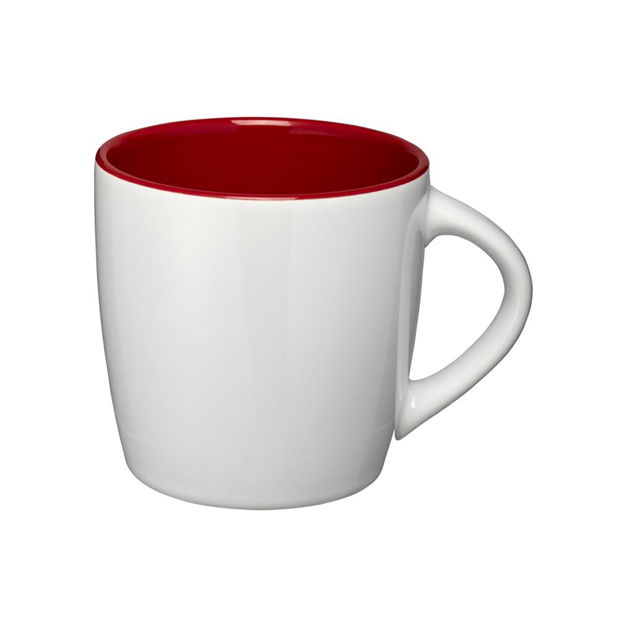 Tazza - 340 ml | Ceramica | Interno bianco + colorato | Lavabile in lavastoviglie