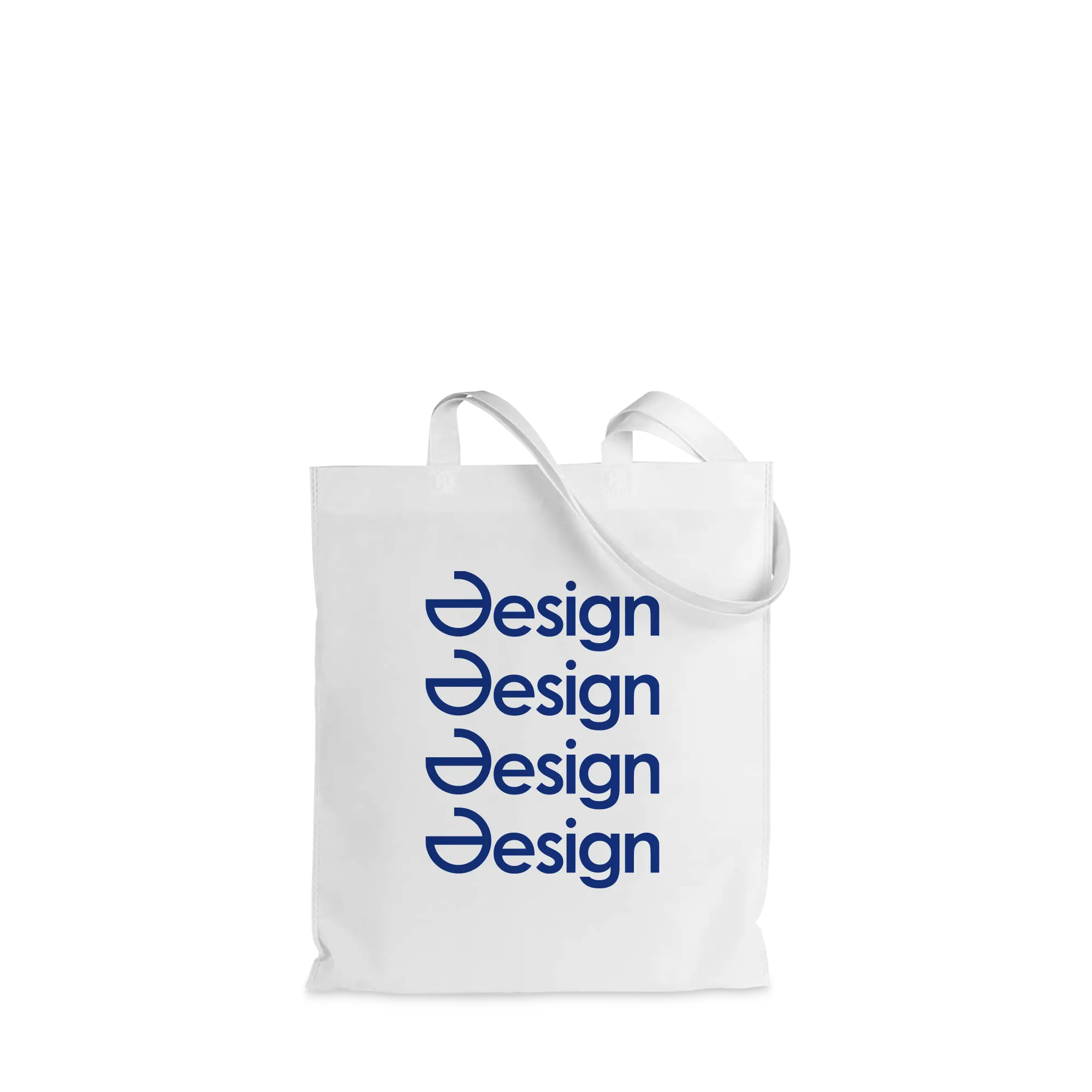 Borsa in tessuto non tessuto Bo - Colorata | 80 g/m² | Manici lunghi | 1 stampa a colori