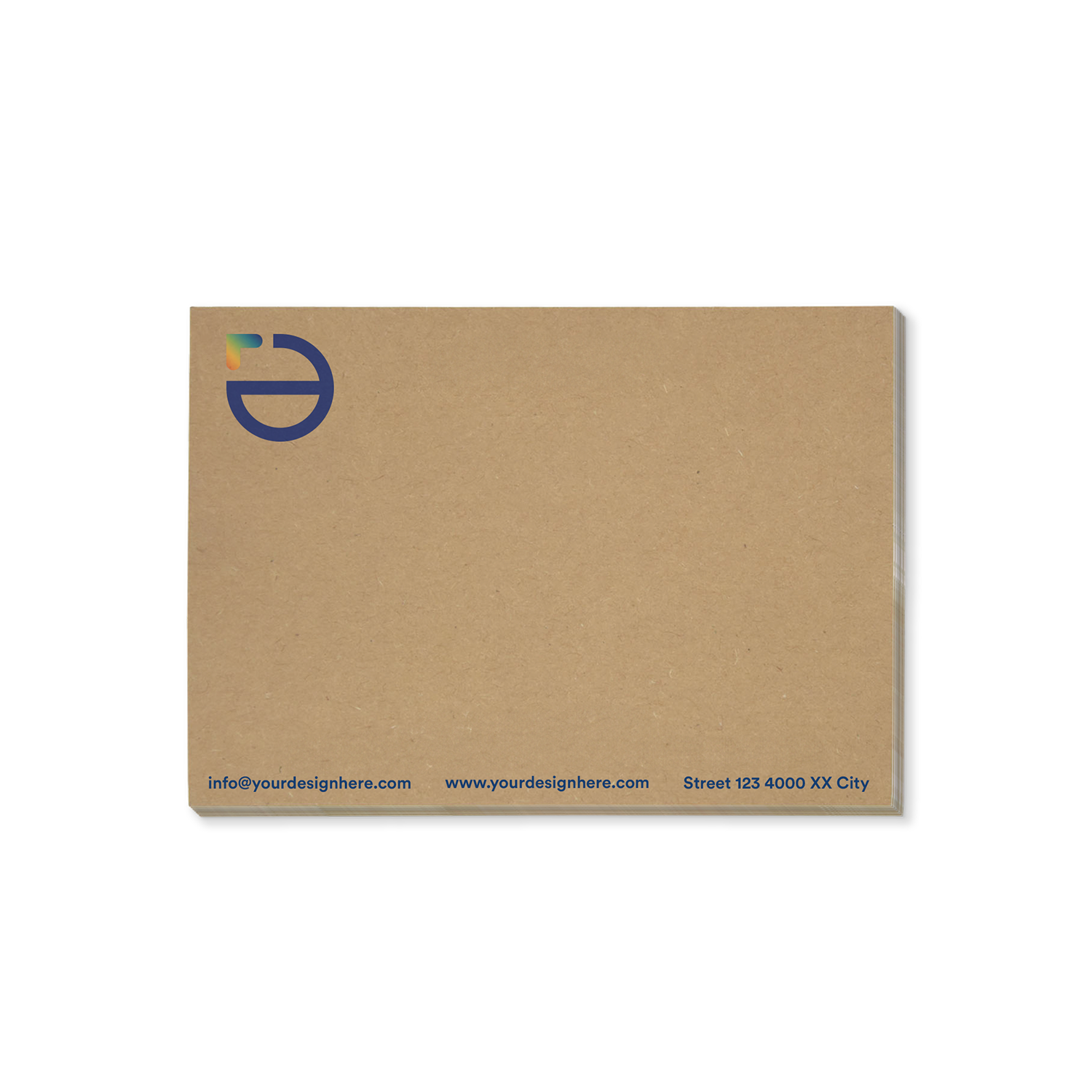 Foglietti adesivi eco – A7 | 25-100 fogli | 75 x 105 mm | Quadricromia