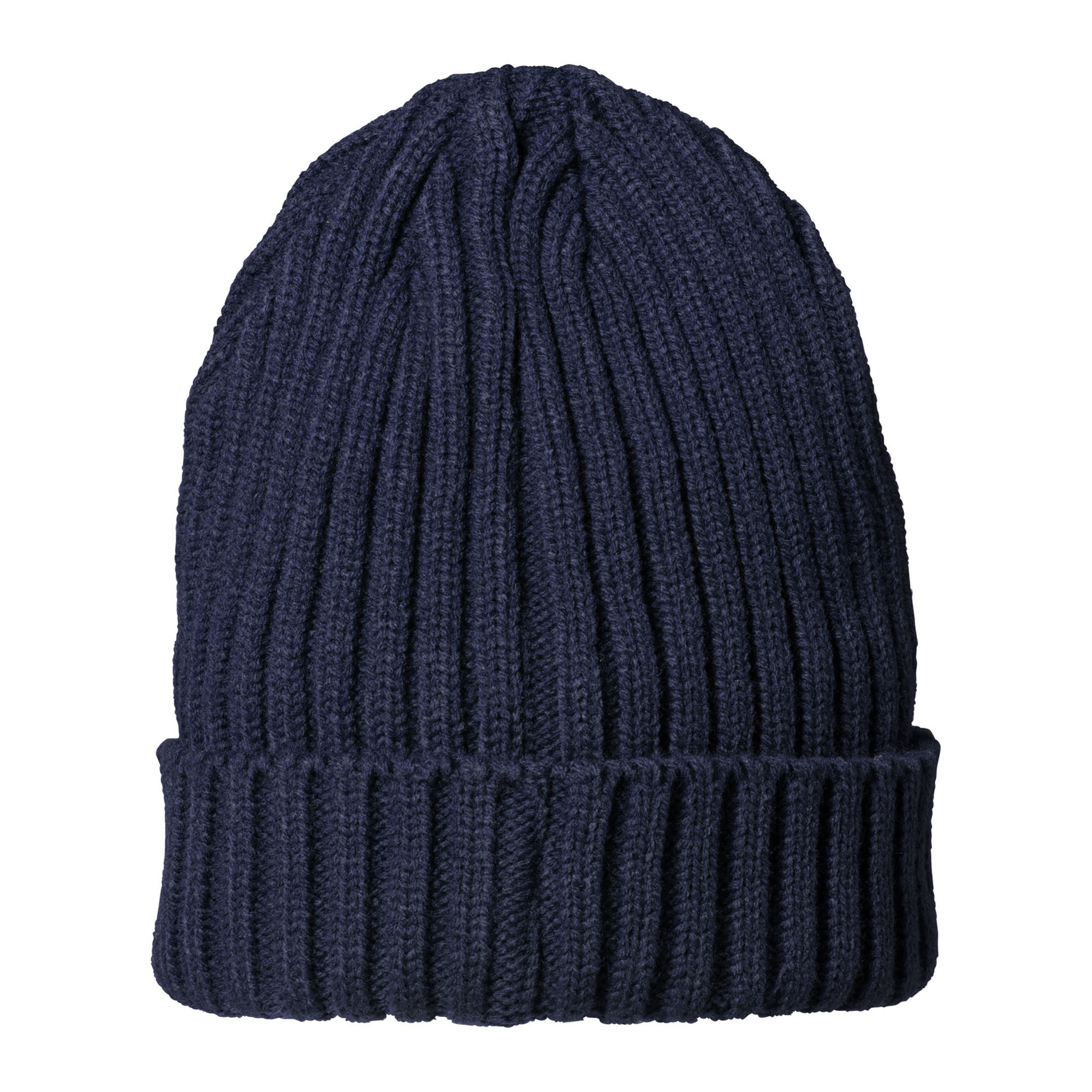 Cappello lavorato a coste - Acrilico | Con fodera in pile | Ricamo
