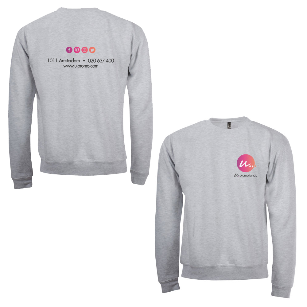 Maglione - Uomo | 260 grammi | Girocollo | 260 g/m² | Quadricromia
