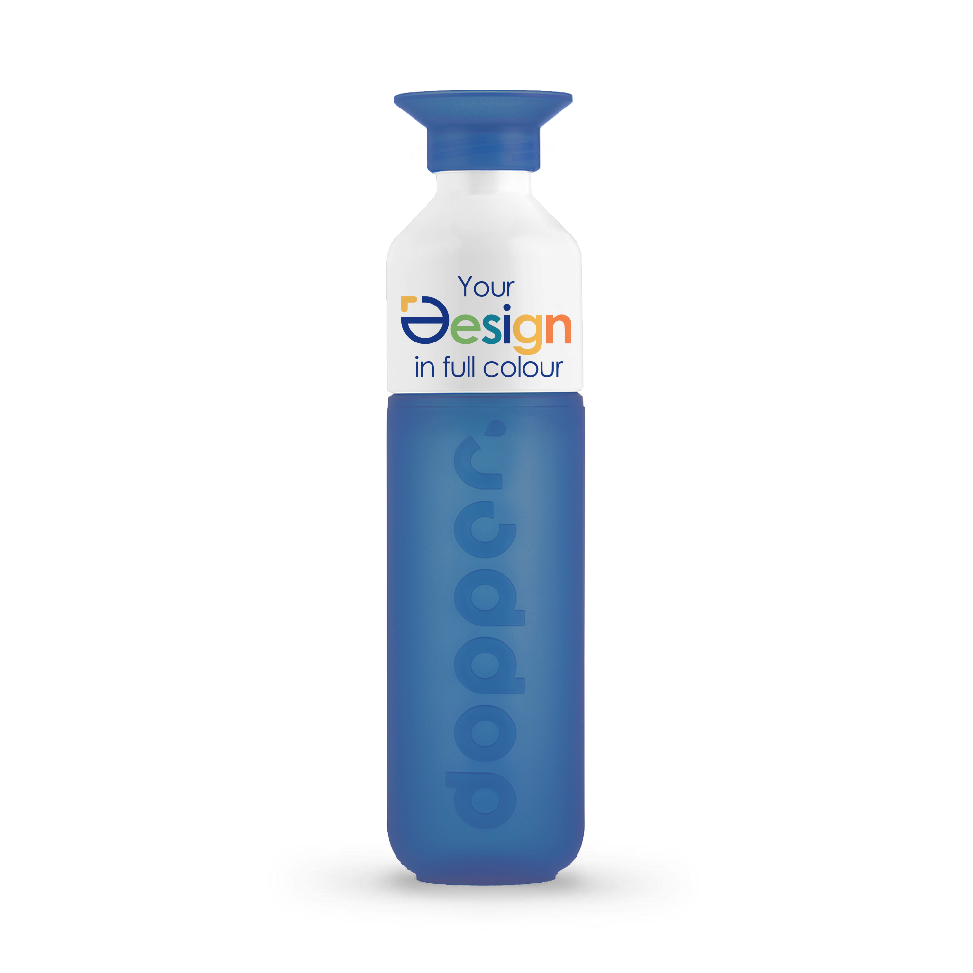 Dopper originale - 450ml | Bottiglia d'acqua | Quadricromia