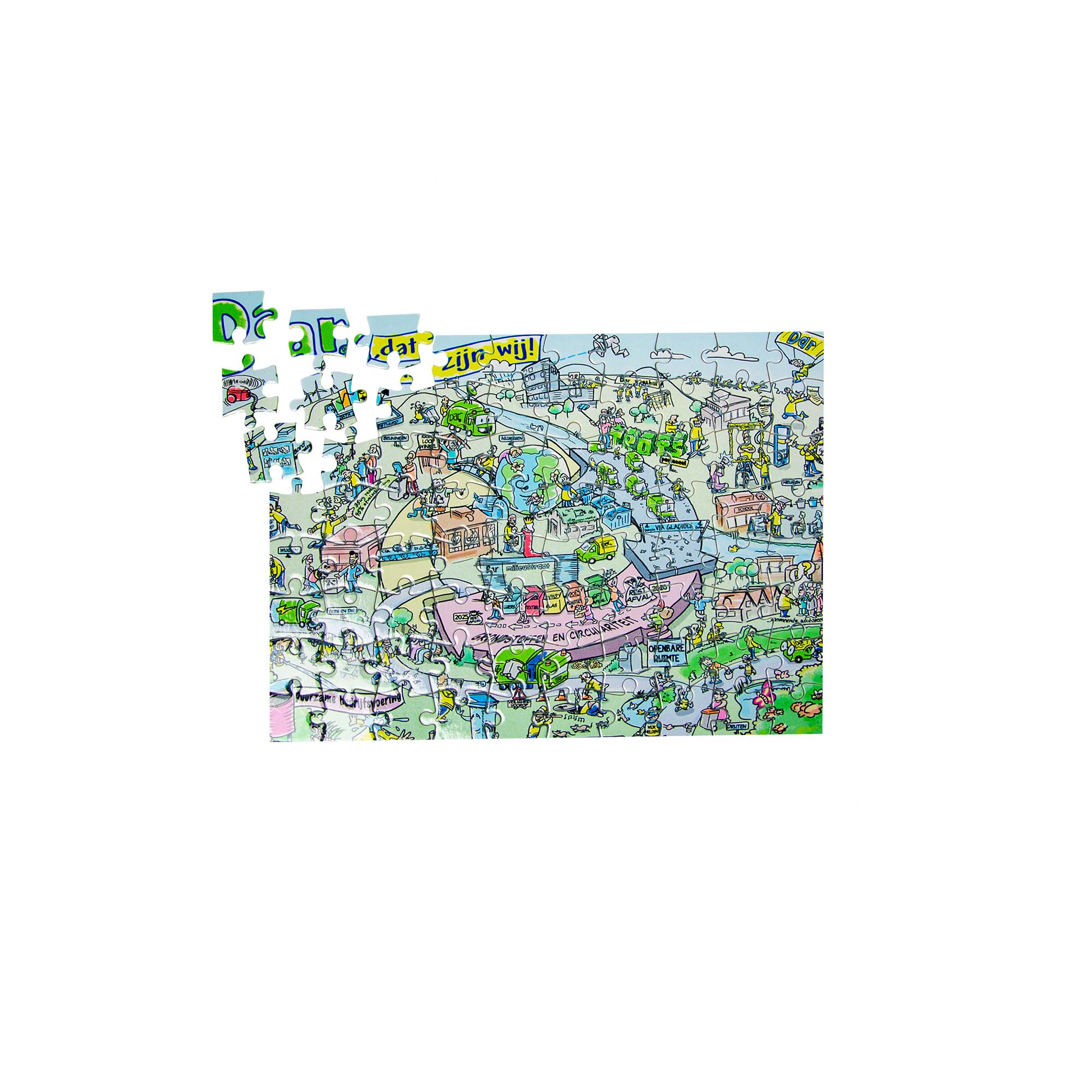 Puzzle | 80 pezzi | Quadricromia