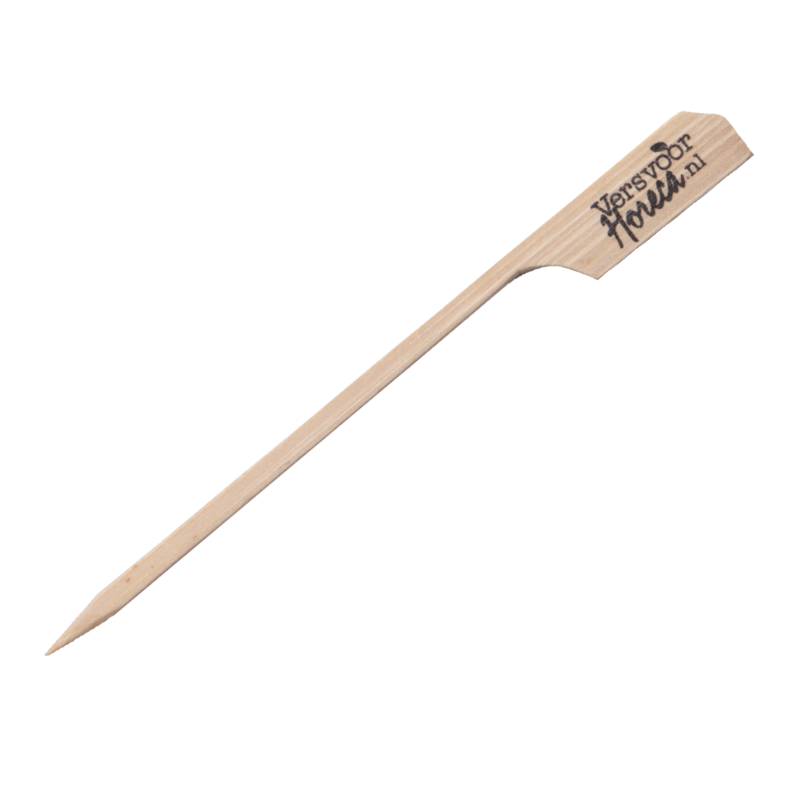 Lotto di spiedini di bambù | 12 cm | Grande diffusione | A forma di pistola