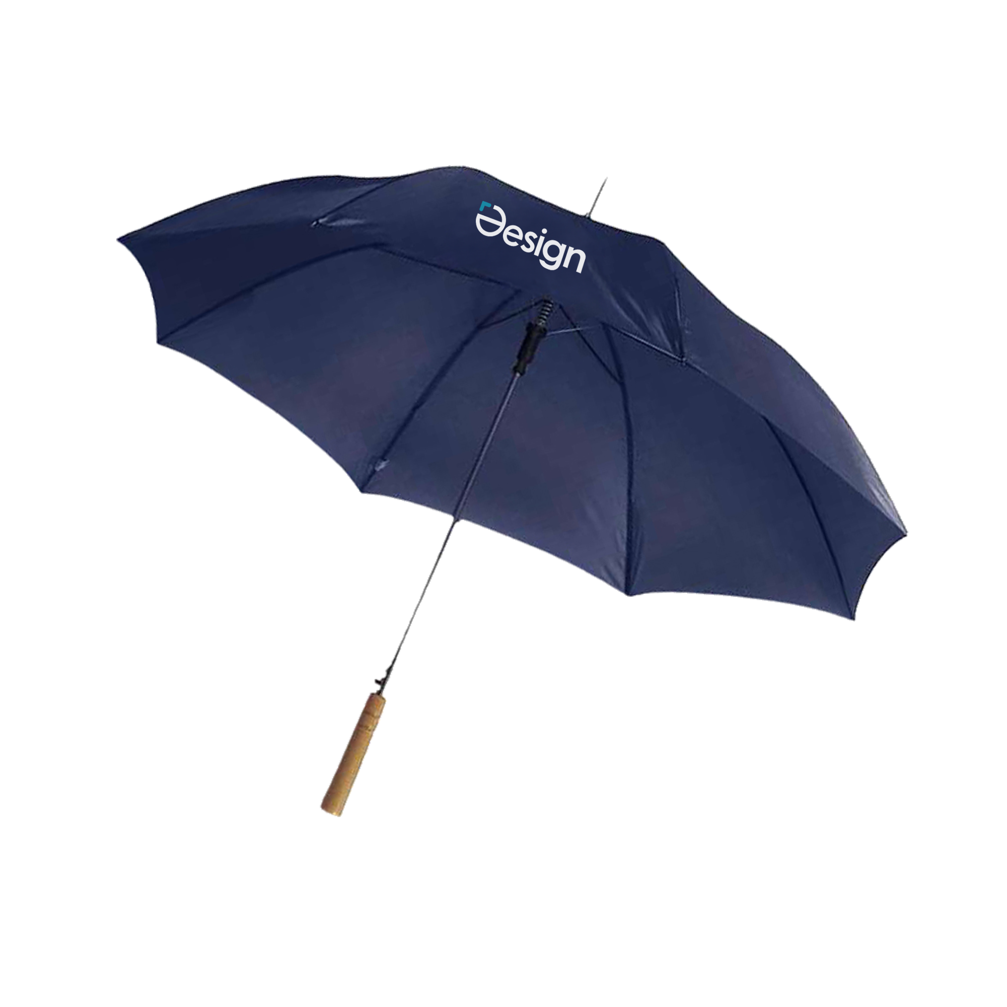 Ombrello – Ø 103 cm | Metallo | Manico in legno