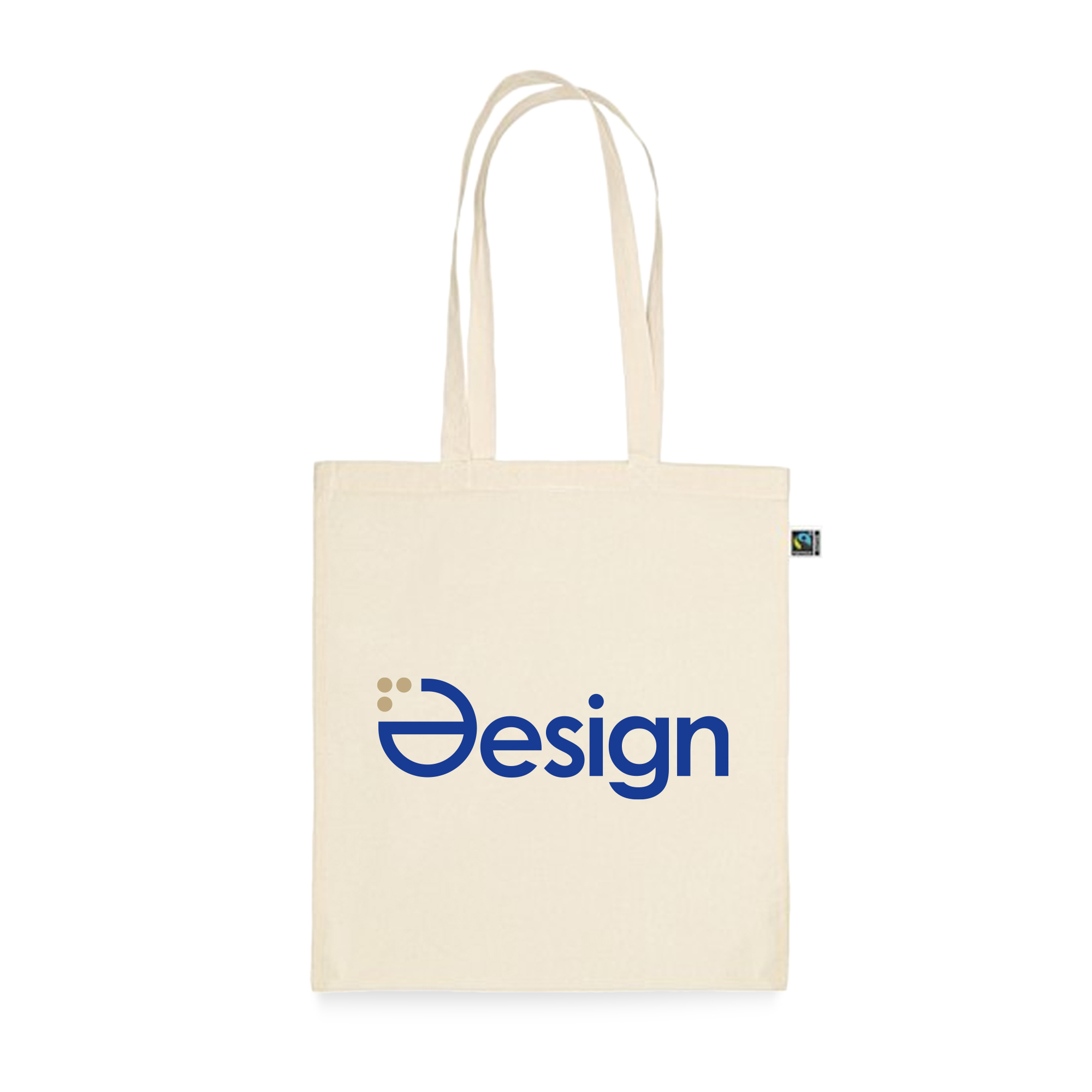 Borsa in cotone Fairtrade - Beige | 180 g/m² | Cotone biologico