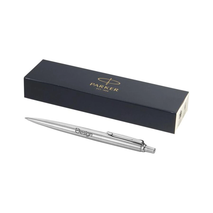 Penna a sfera Jotter - Acciaio | Parker | Acciaio inossidabile | Incisione