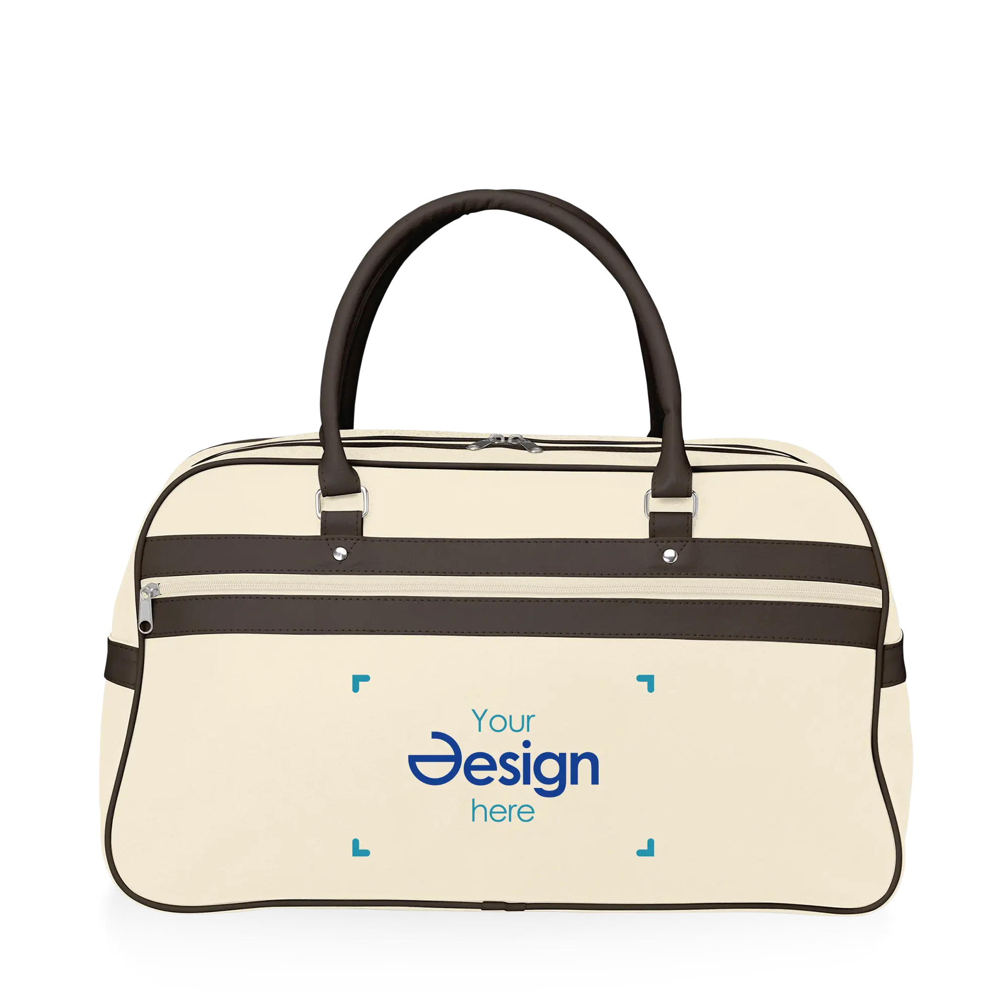 Borsa sportiva - Colorata | Con tasca con cerniera | Modello retrò | 21,5 litri
